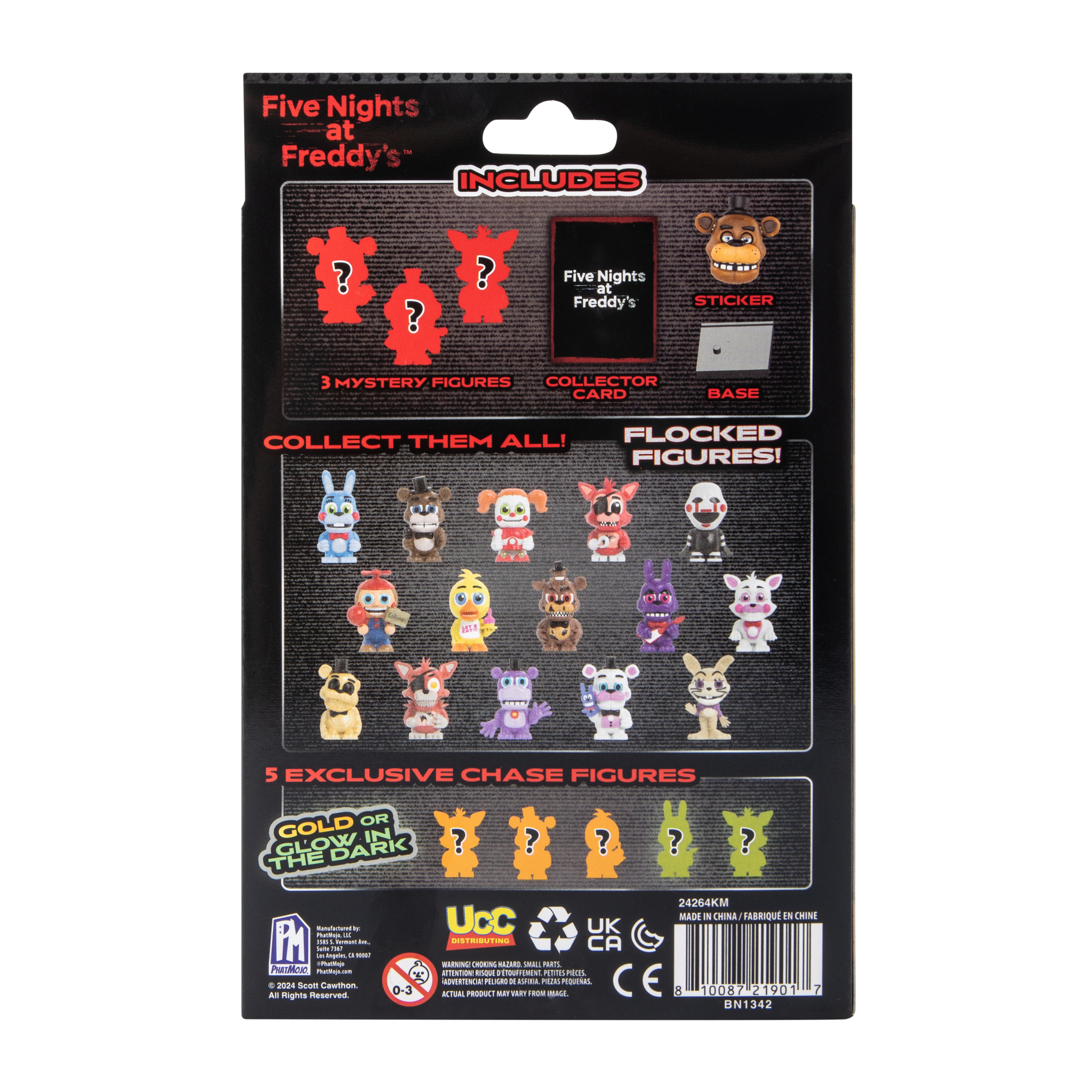 Five Nights At Freddy's™ Faz's Fizzy Station Flocked Figures! (Styles May Vary)