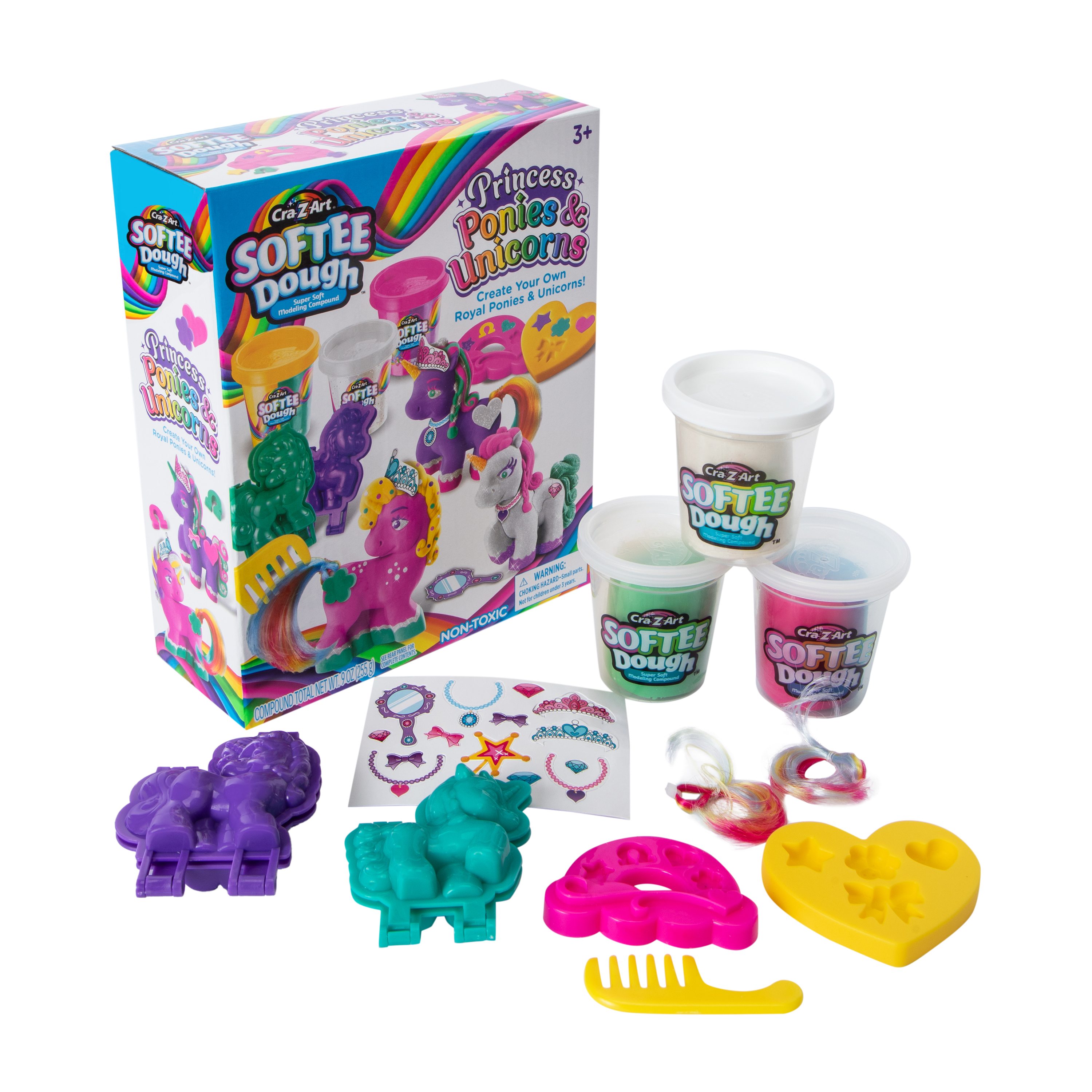 Cra-Z-Art® Softee Dough Princess Ponies & Unicorns Set | Five Below