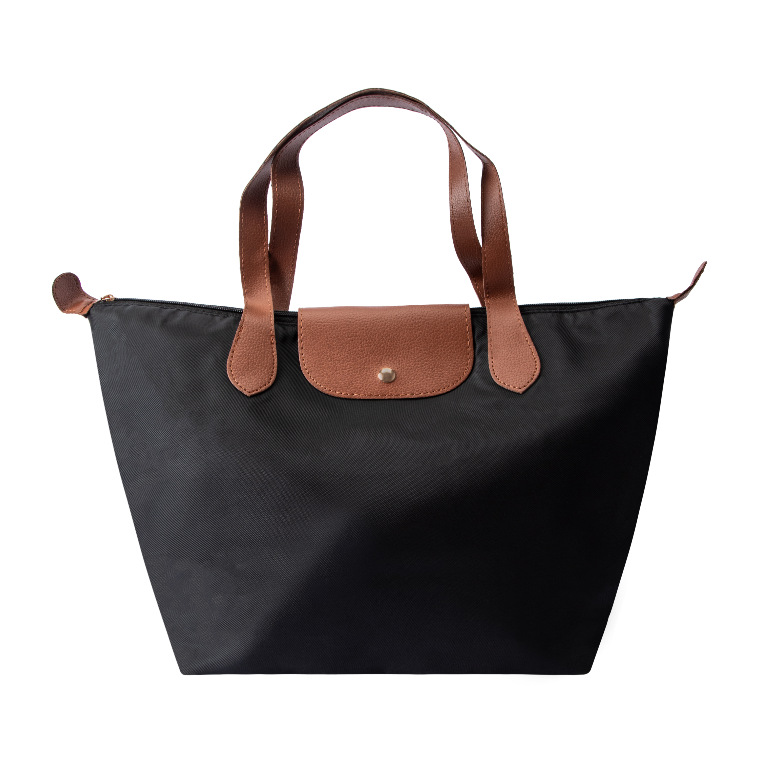 Flap Top Tote Bag