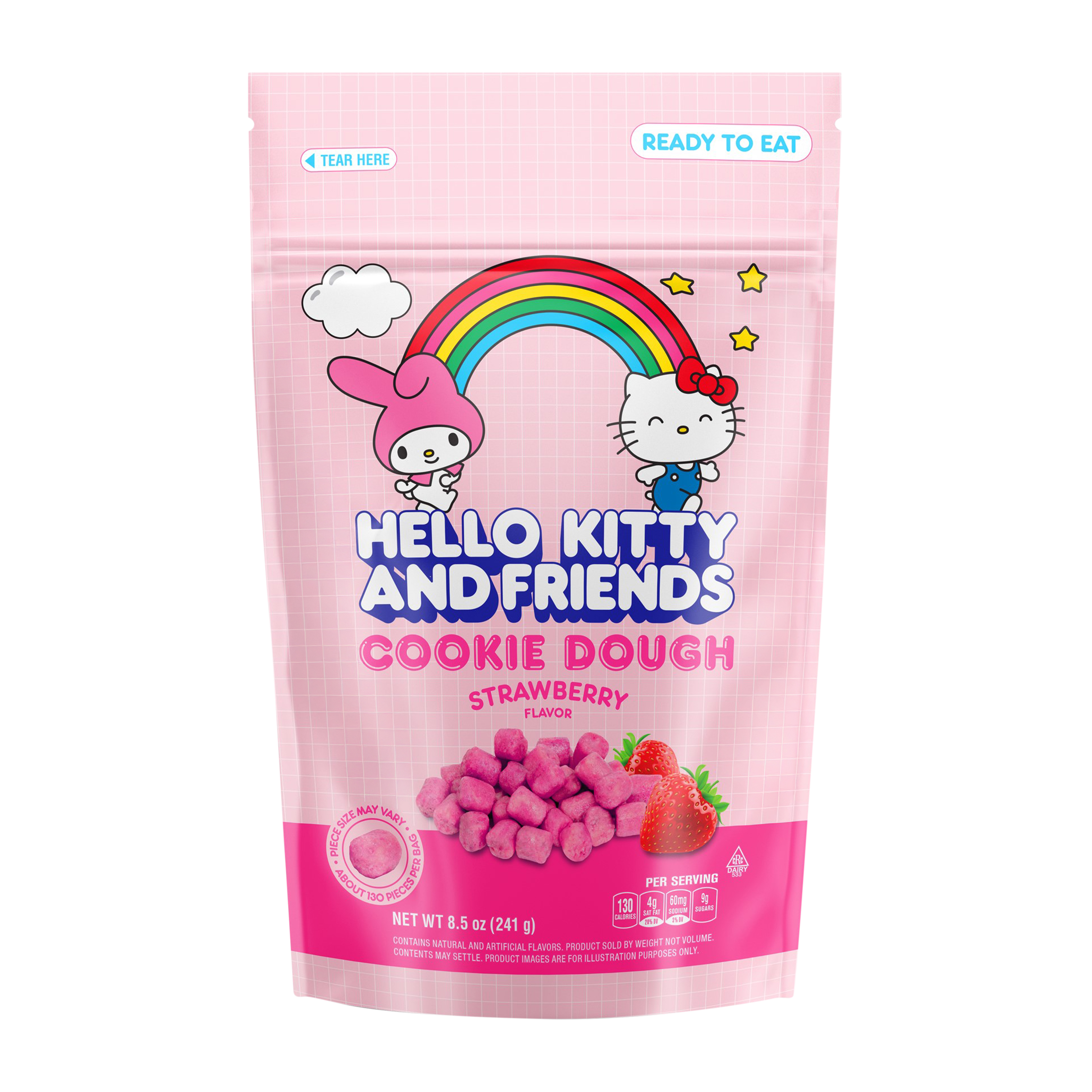 Hello Kitty And Friends® Strawberry Flavor Cookie Dough 8.5oz