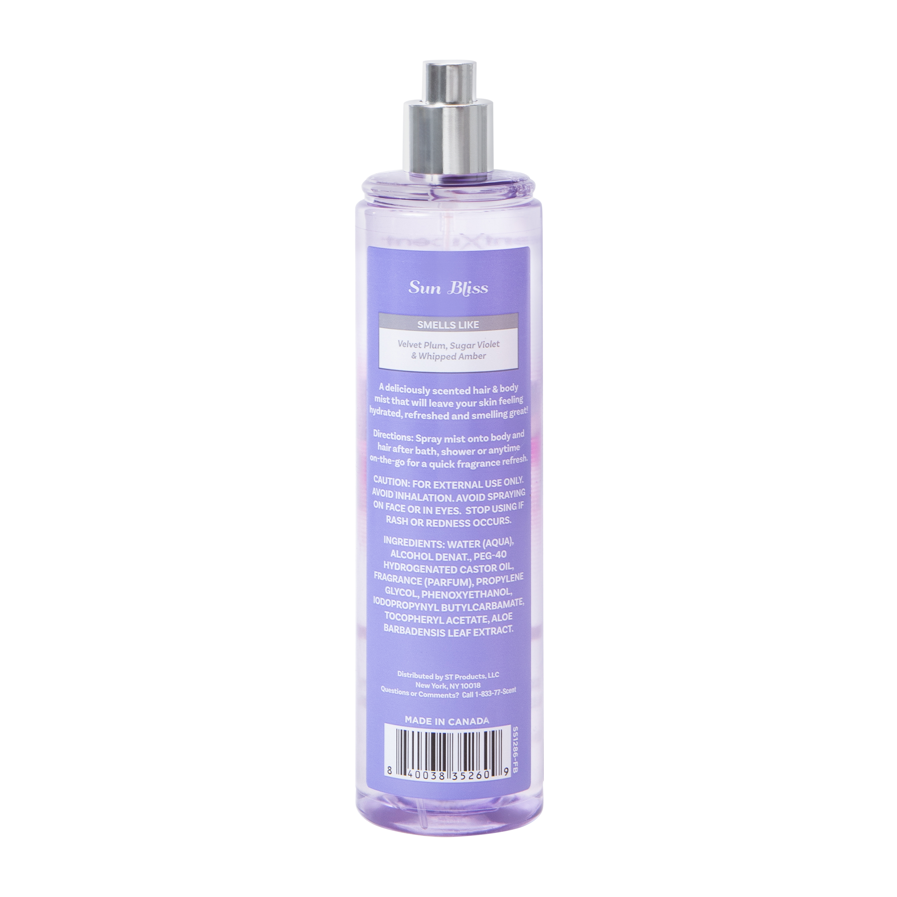 Solar Flare Sun Bliss Hair & Body Fragrance Mist 7oz