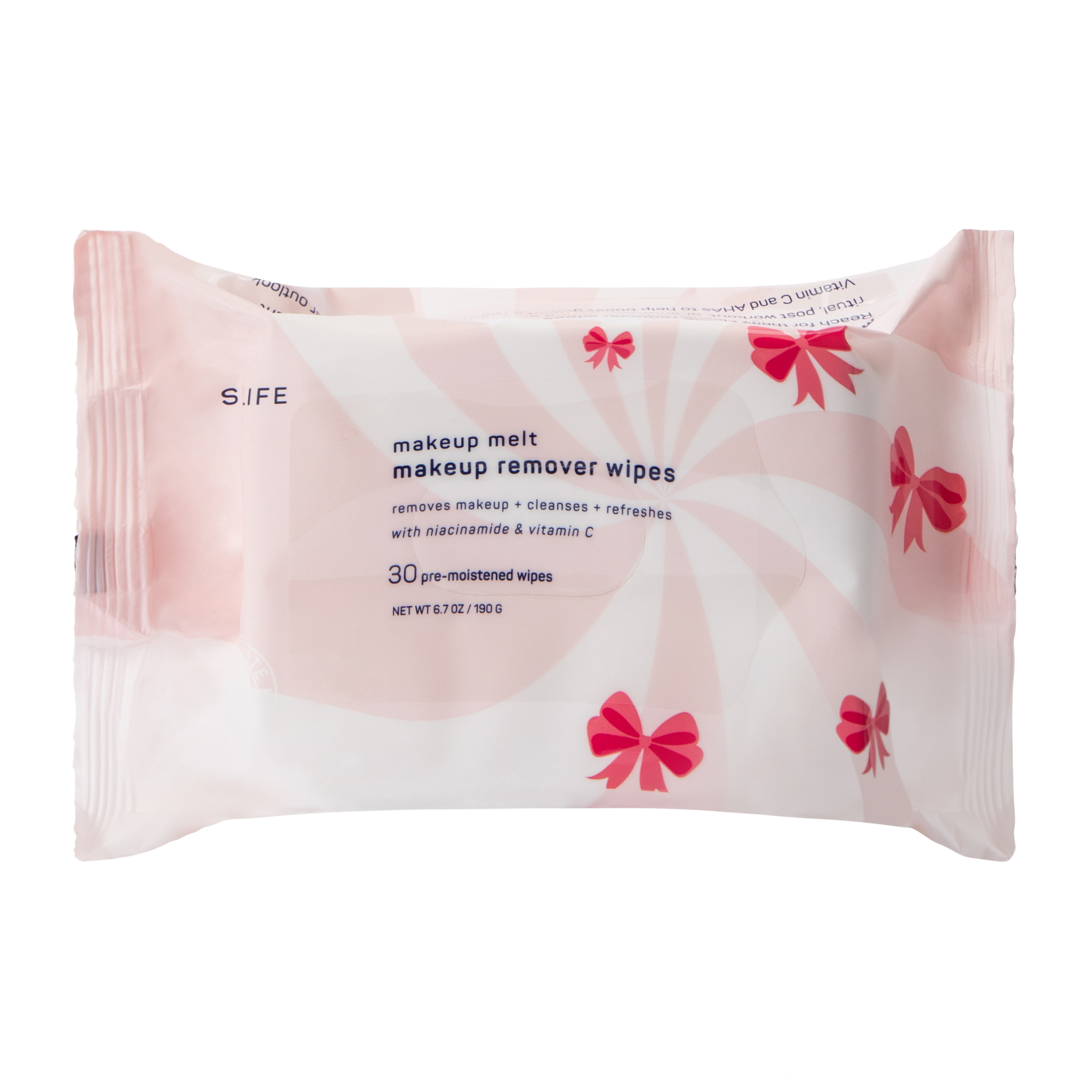 Spalife Makeup Melt Makeup Remover Wipes 30-Count 6.7oz