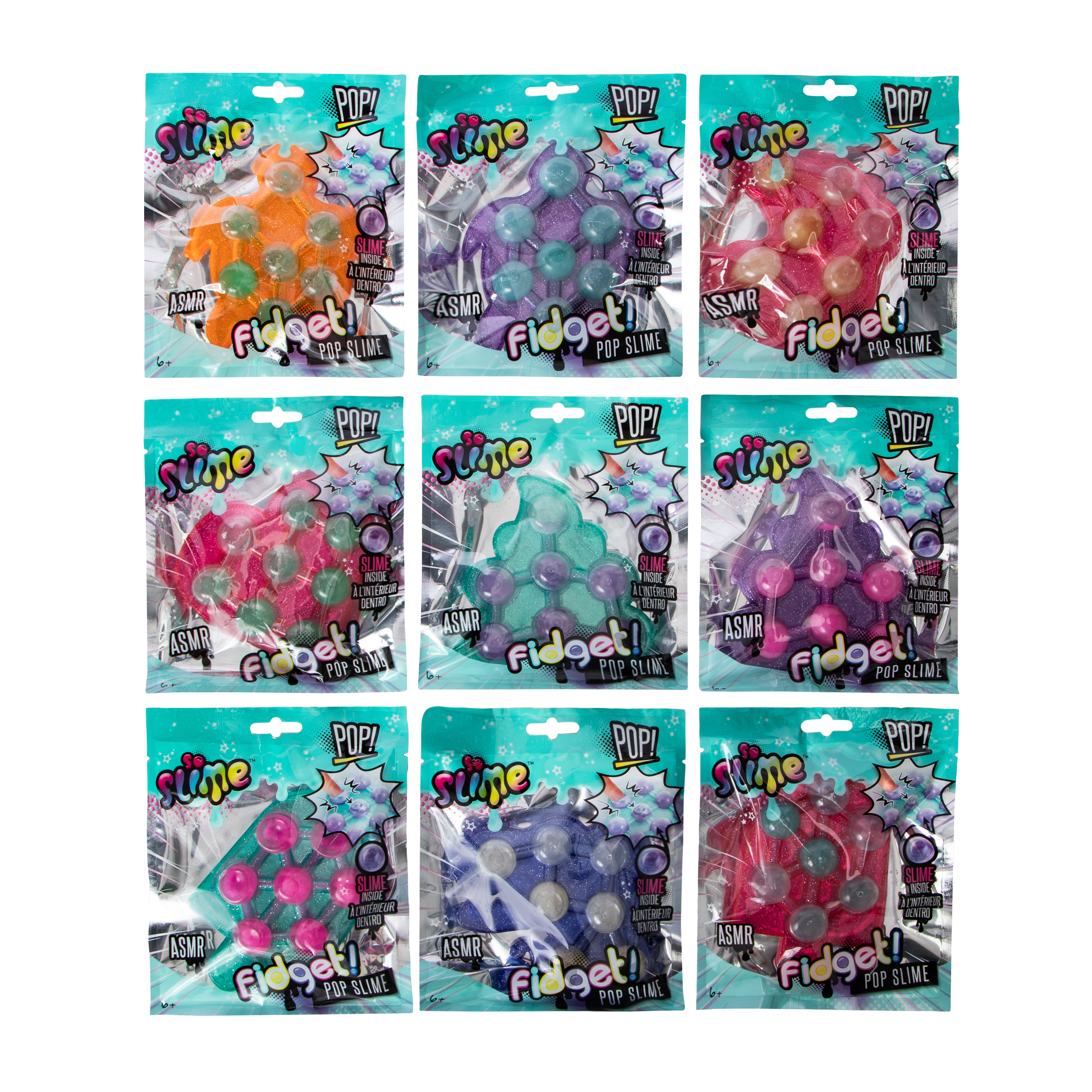 So Slime™ Pop! Fidget Pop Slime Toy