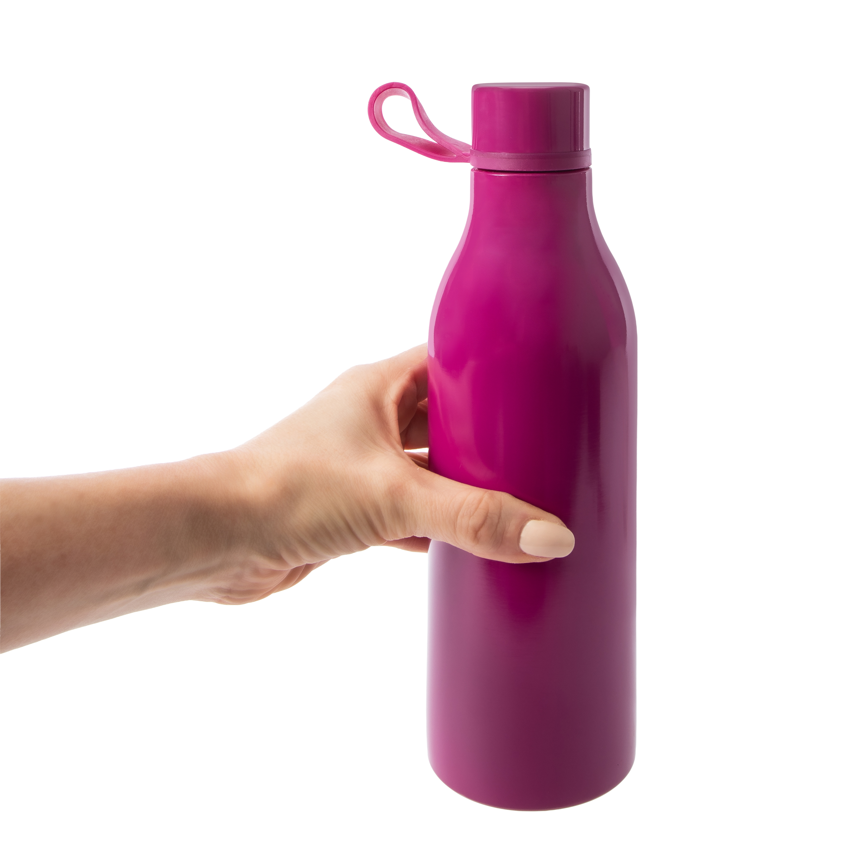 Botella De Agua Hydraclear 32oz Transparente Pa Mantenerte Fresco 5