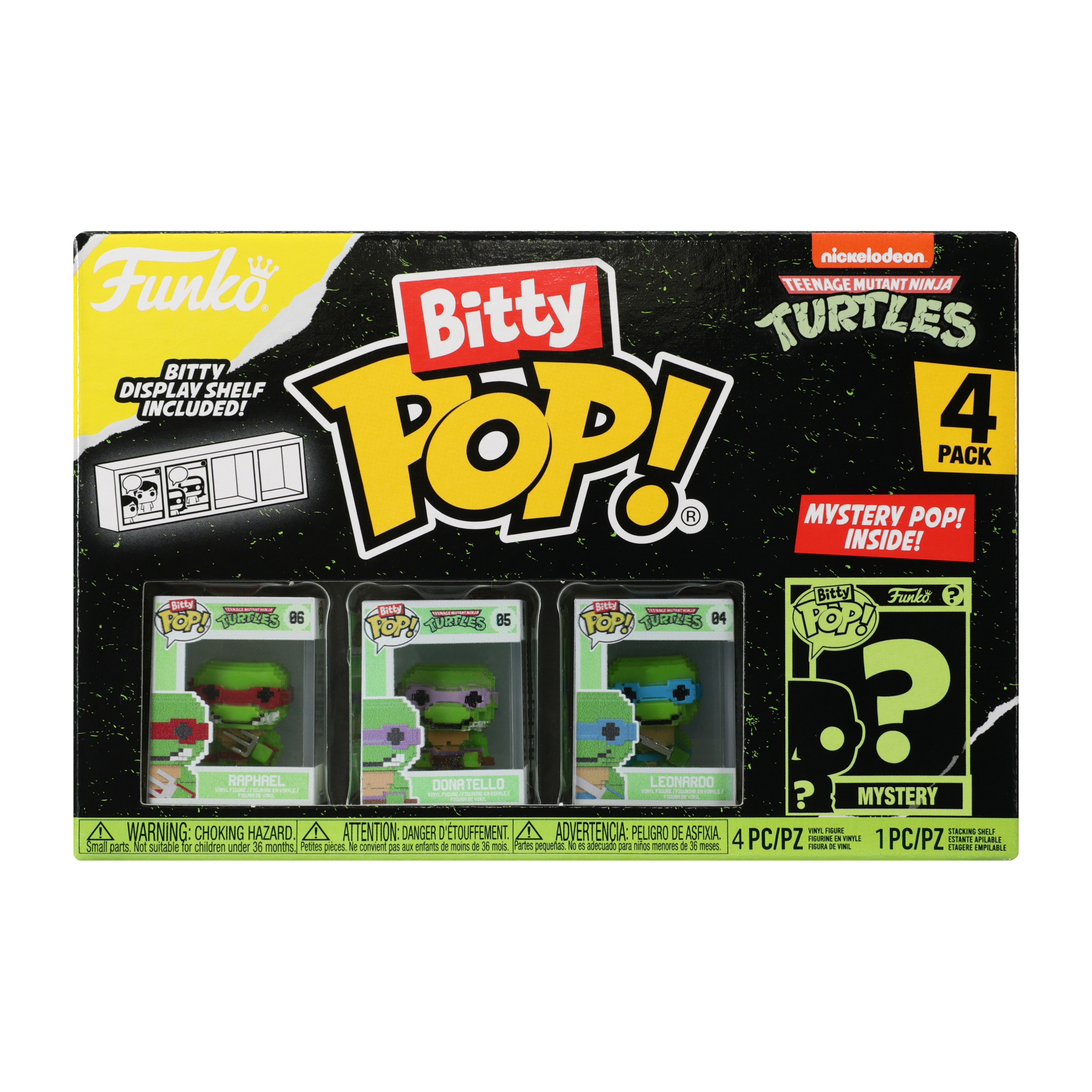 Funko® Bitty Pop!® Teenage Mutant Ninja Turtles Vinyl Figures 4-Pack