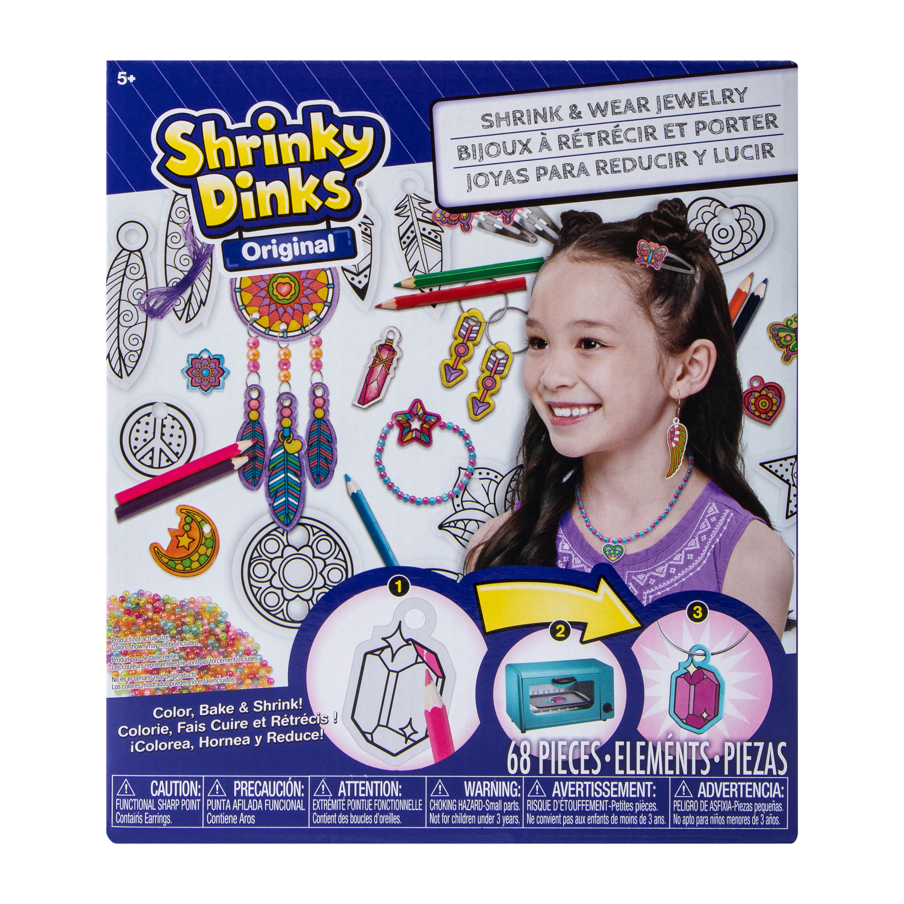 Shrinky Dinks® Original Shrink & Wear Jewelry Kit