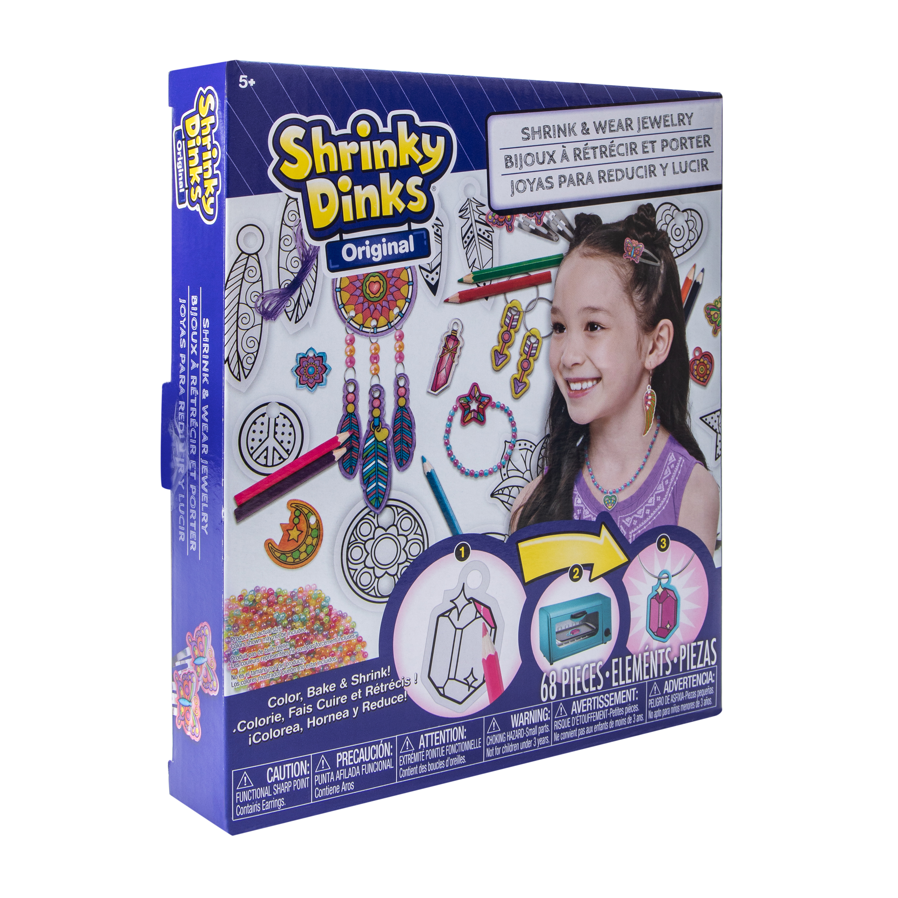 Shrinky Dinks® Original Shrink & Wear Jewelry Kit