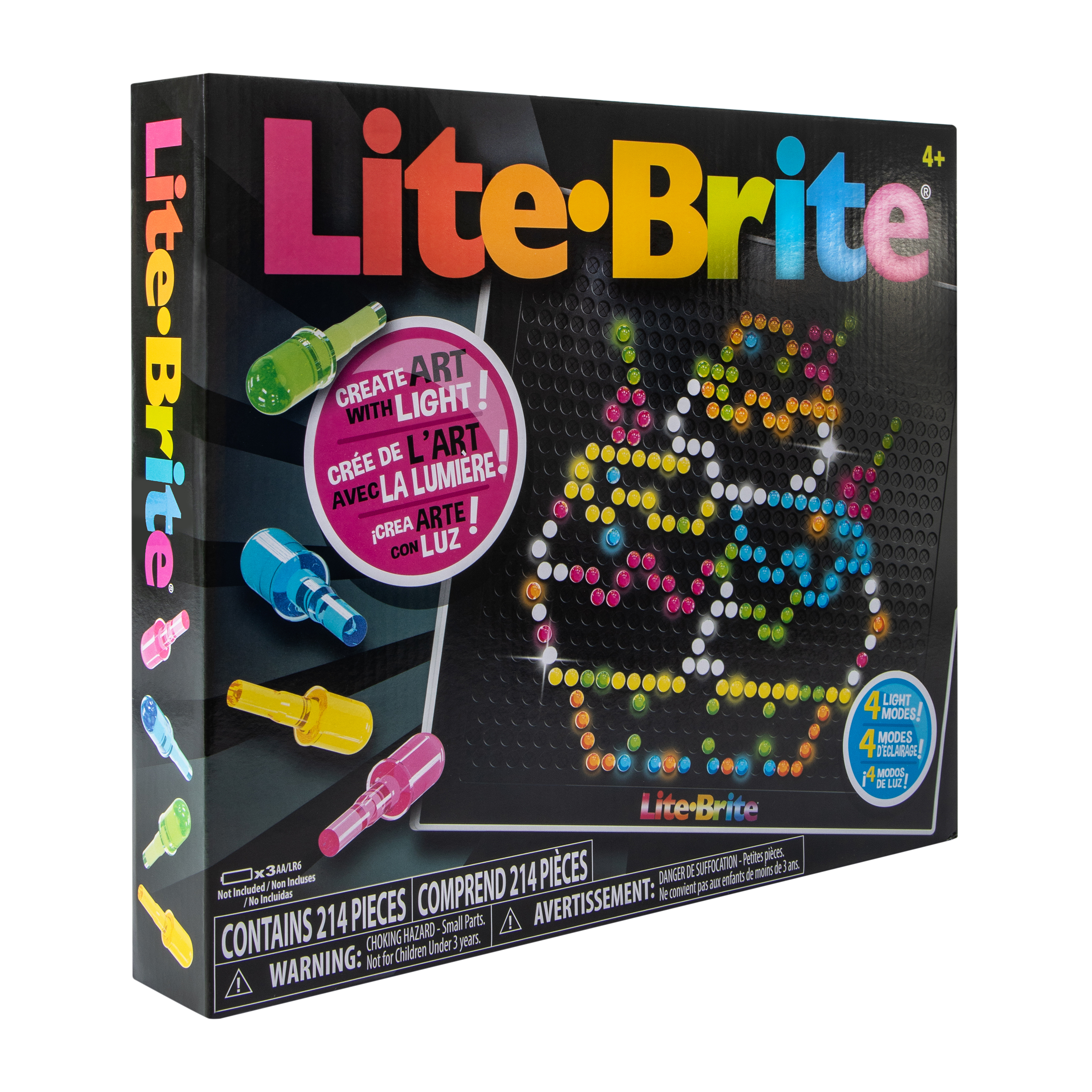 Create Art With Light! Lite-Brite® Set