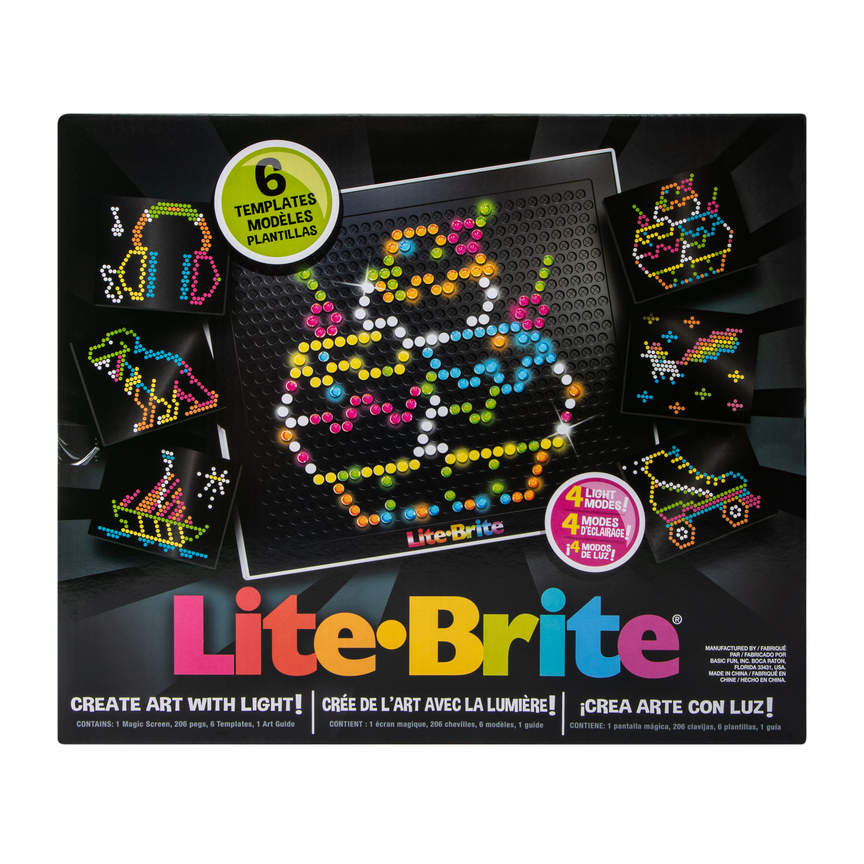 Create Art With Light! Lite-Brite® Set