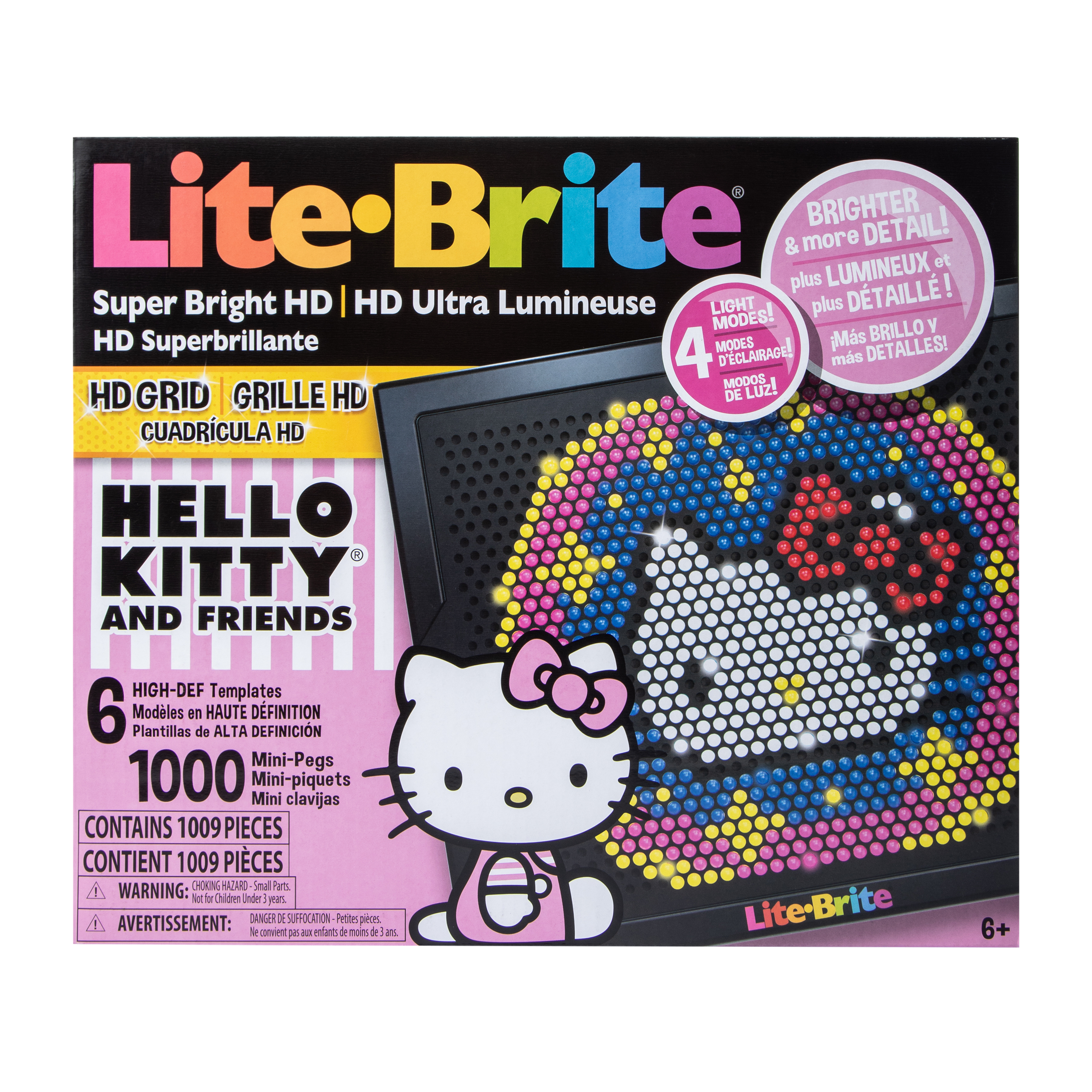 Hello Kitty And Friends® Lite-Brite® Super Bright HD Set