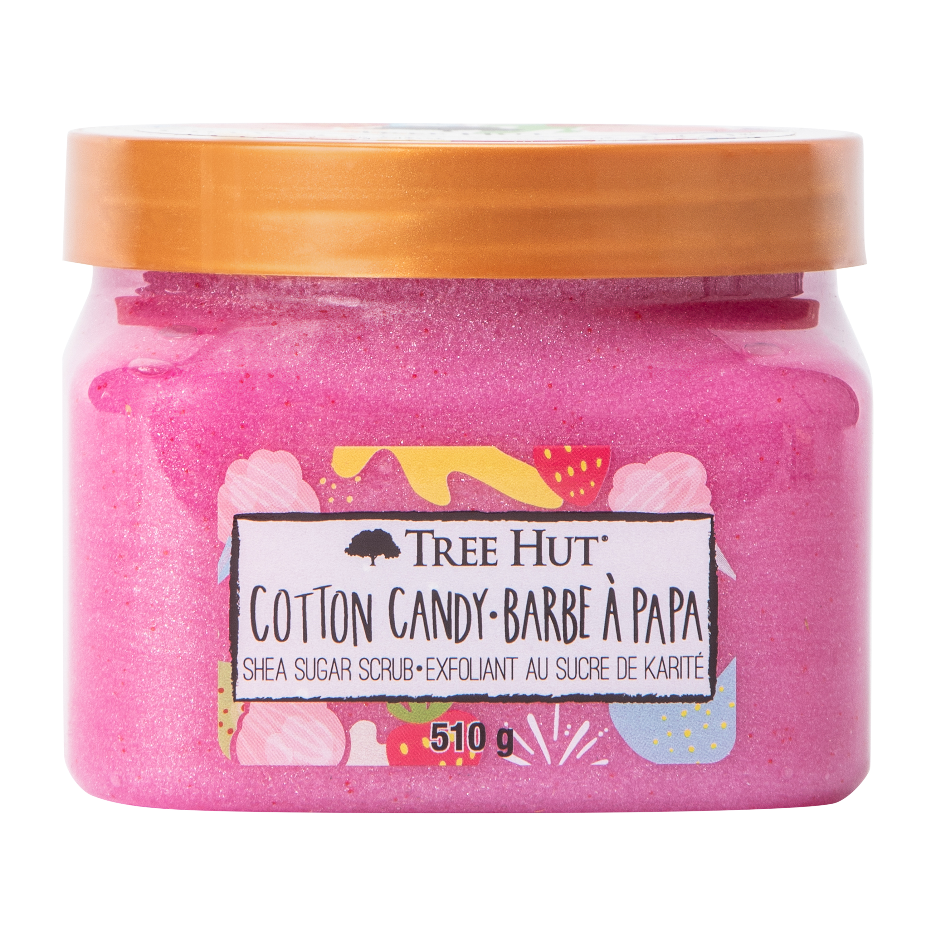 Tree Hut® Cotton Candy Shea Sugar Scrub 18oz