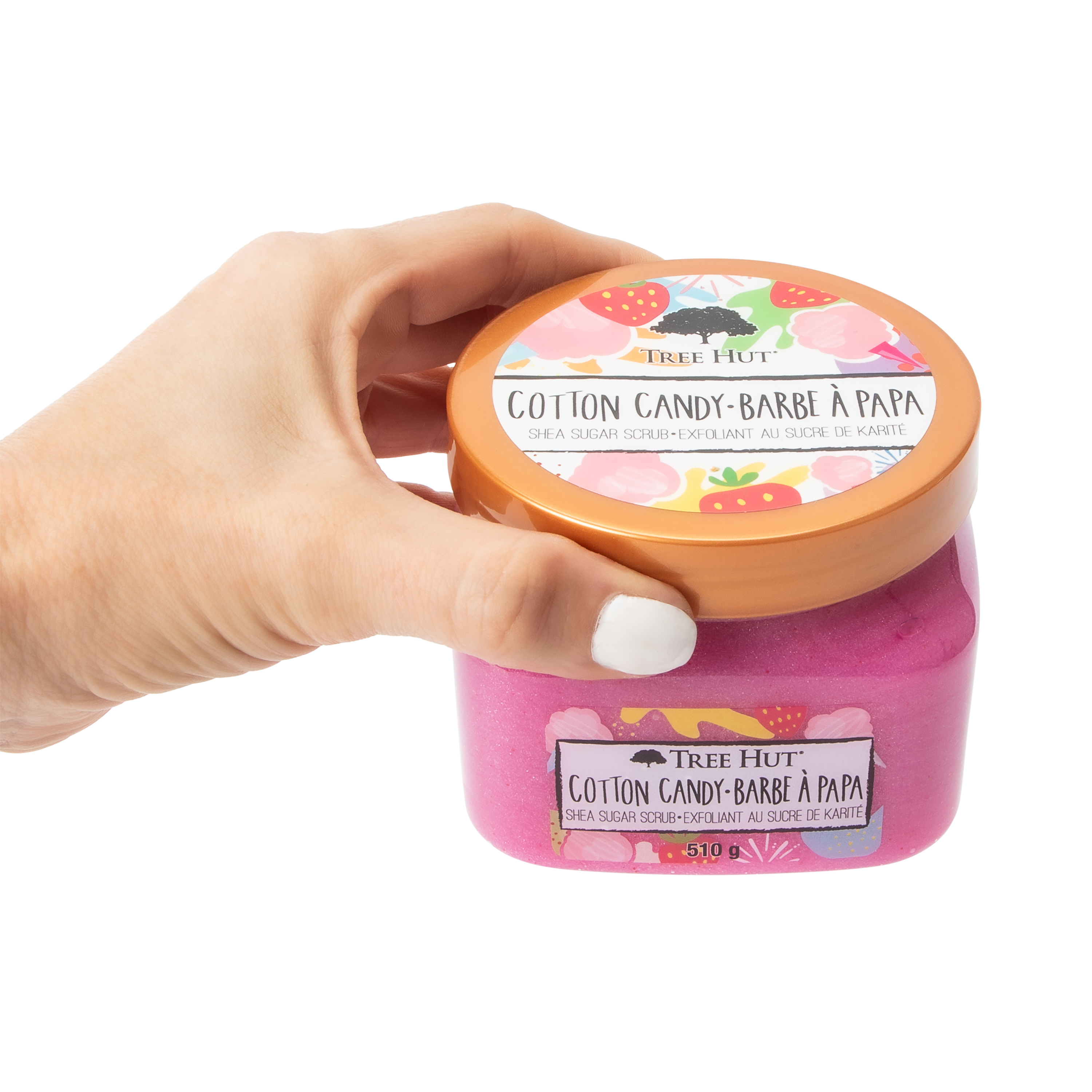 Tree Hut® Cotton Candy Shea Sugar Scrub 18oz