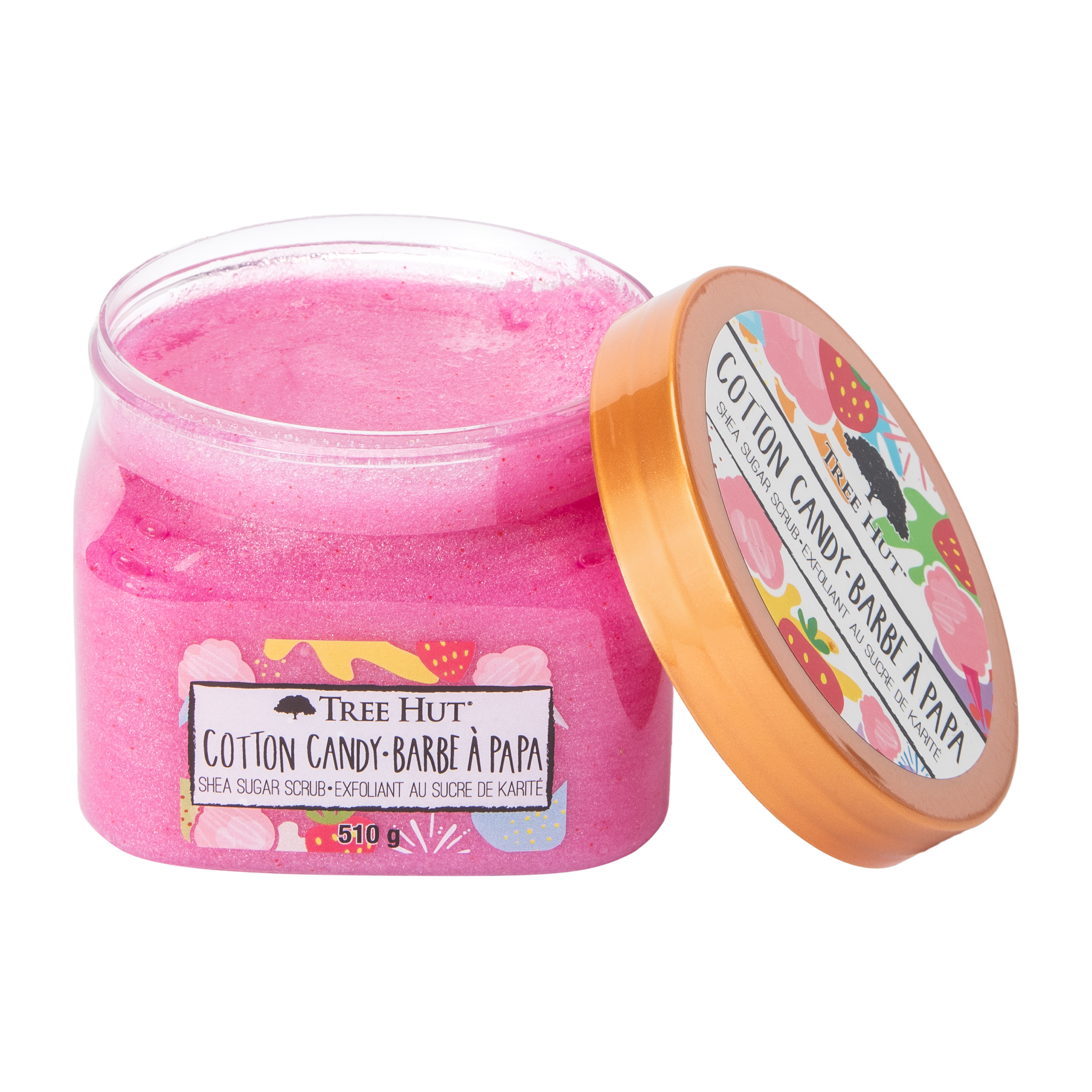 Tree Hut® Cotton Candy Shea Sugar Scrub 18oz