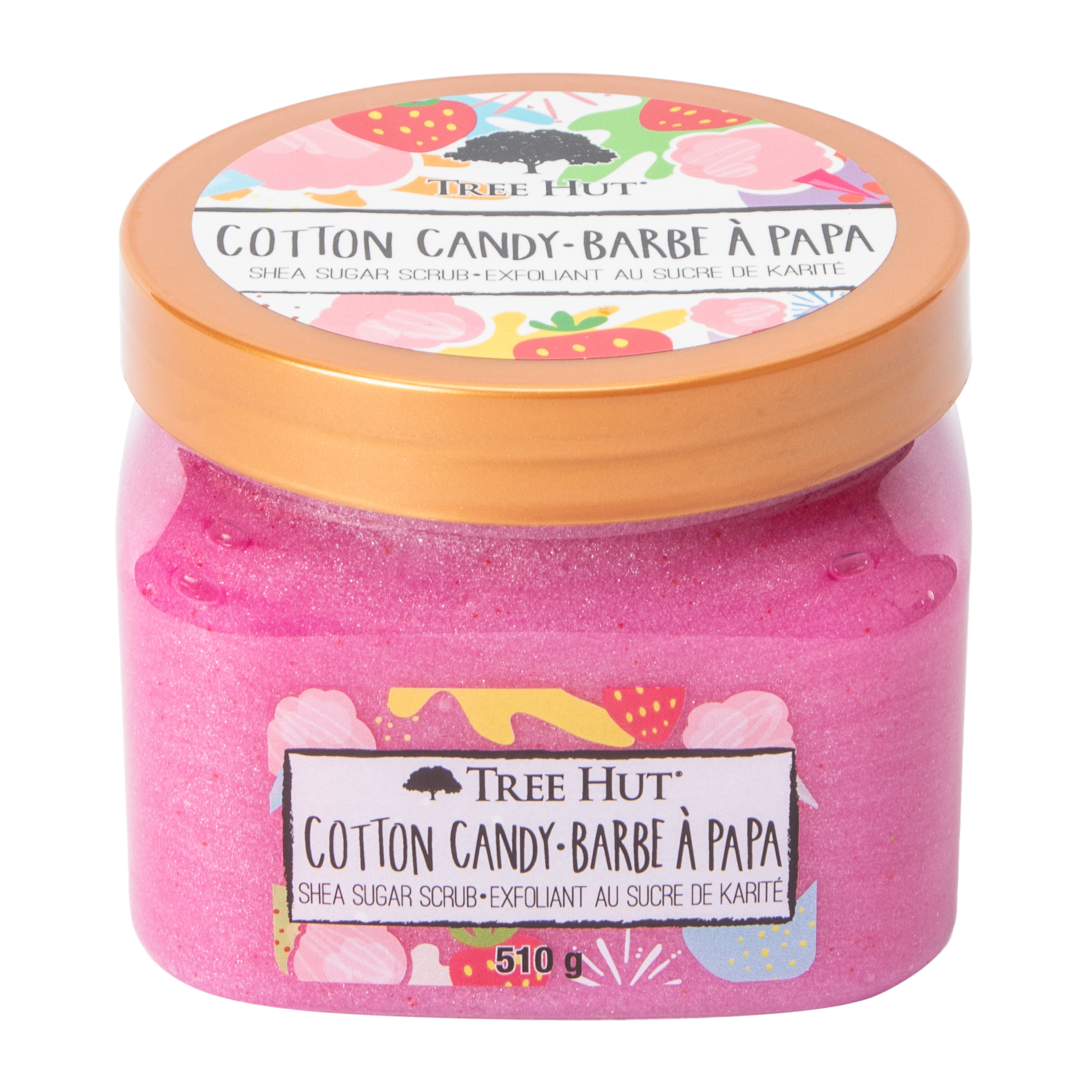 Tree Hut® Cotton Candy Shea Sugar Scrub 18oz