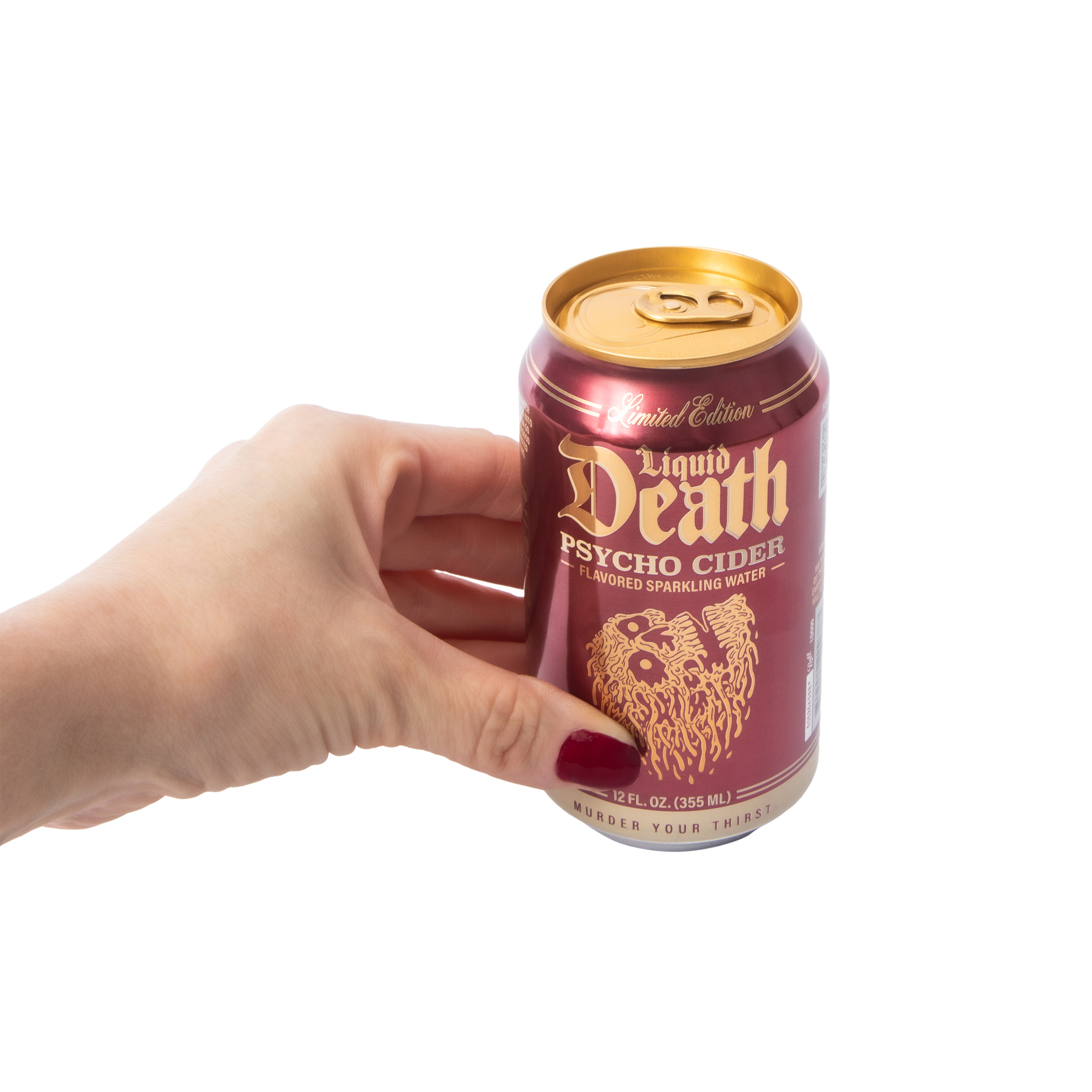 Liquid Death Limited Edition Psycho Cider Flavored Sparkling Water 12oz