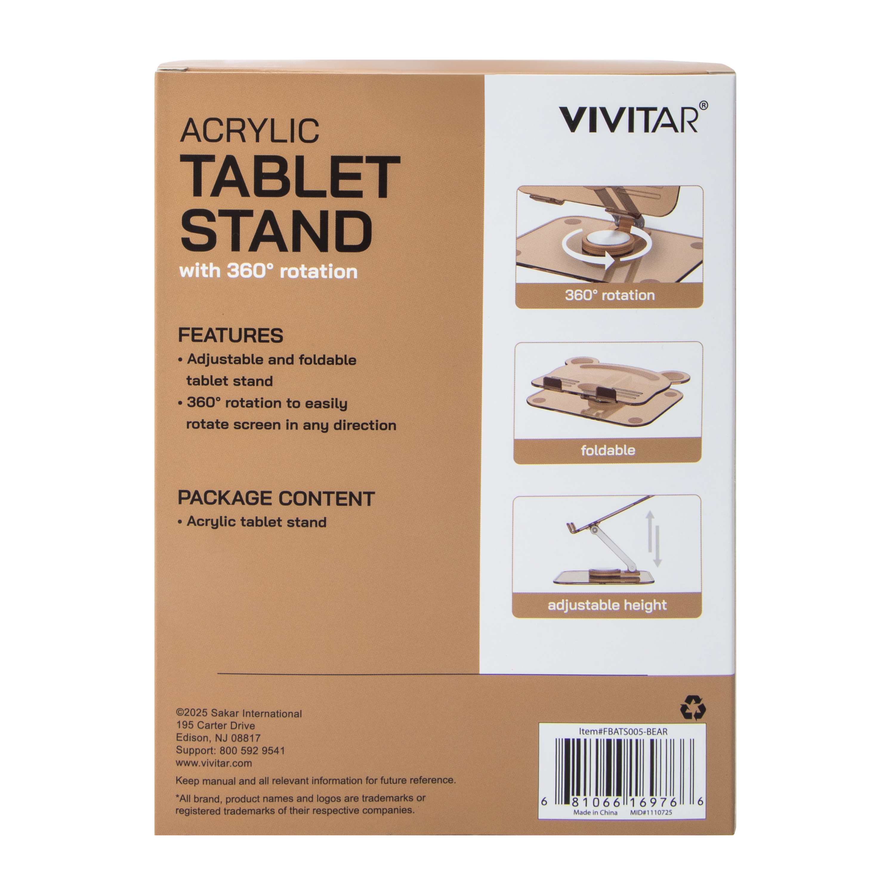 Acrylic Tablet Stand