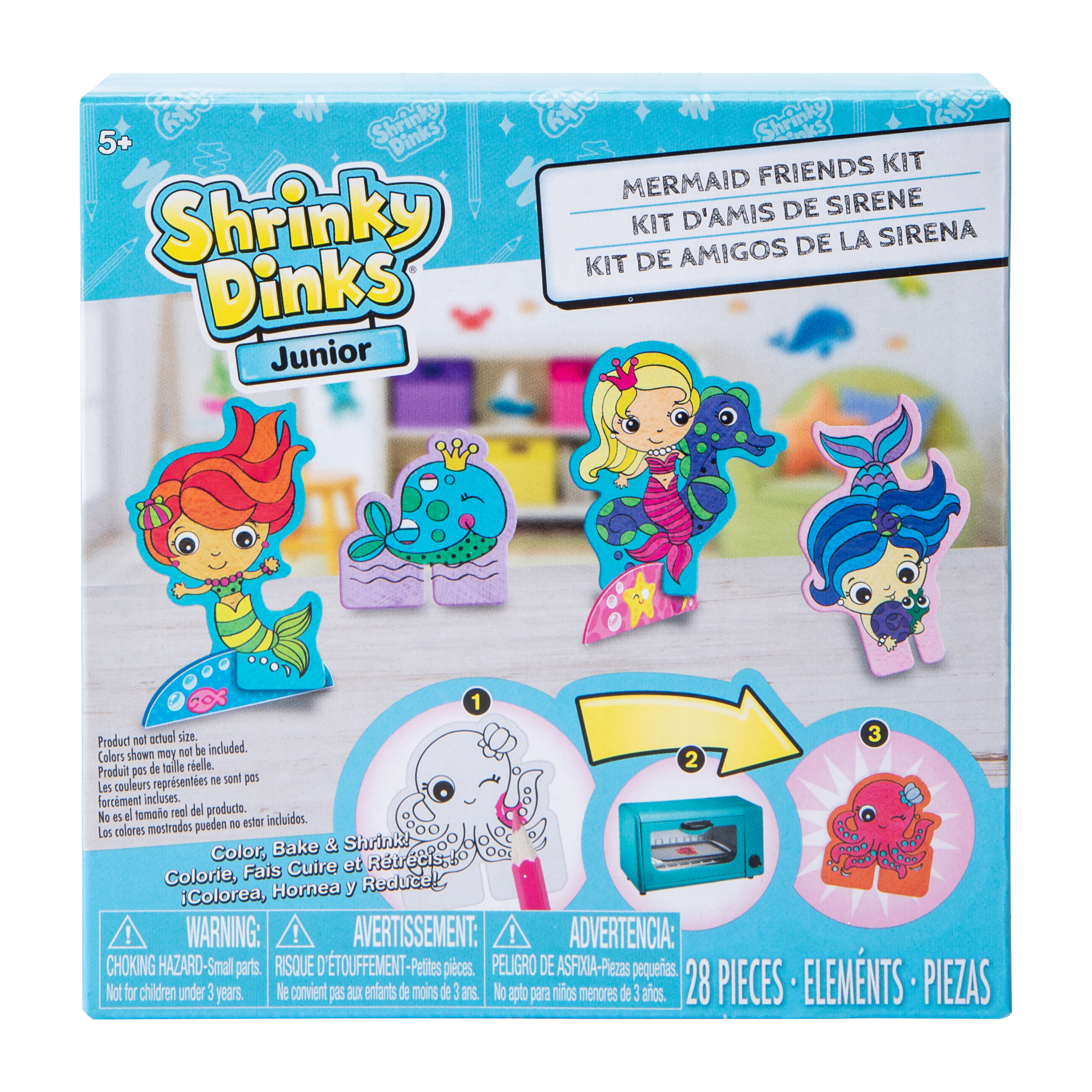 Shrinky Dinks® Junior Mermaid Friends Kit