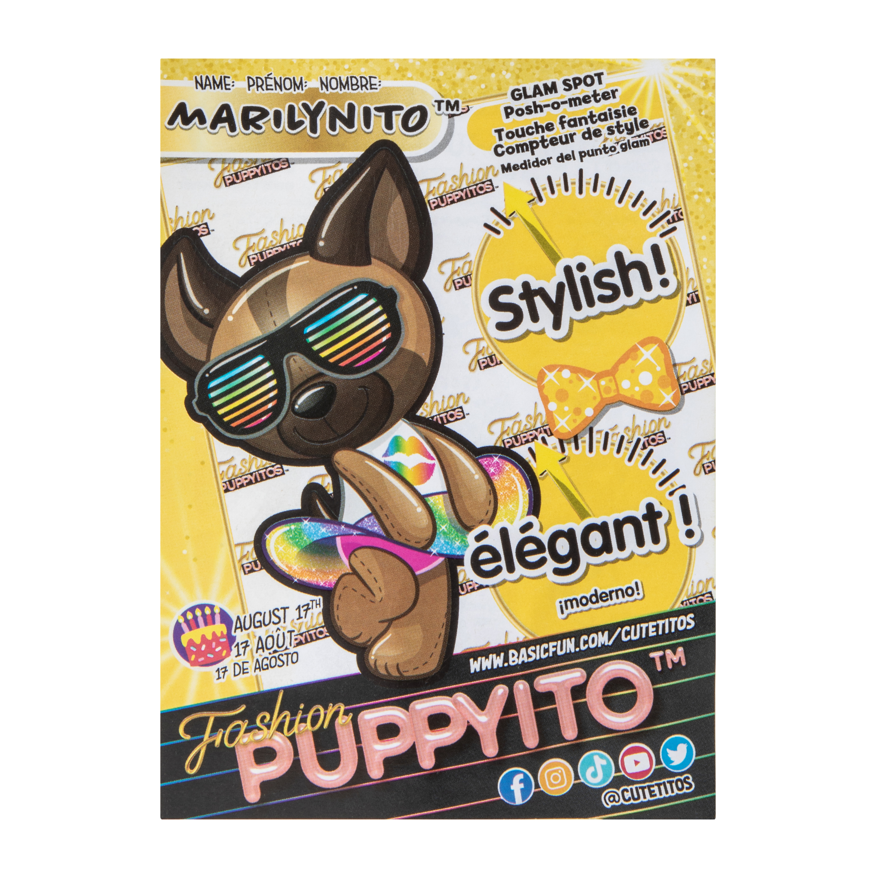 Fashion Puppyitos™ By Cutetitos®  Set (Styles May Vary)