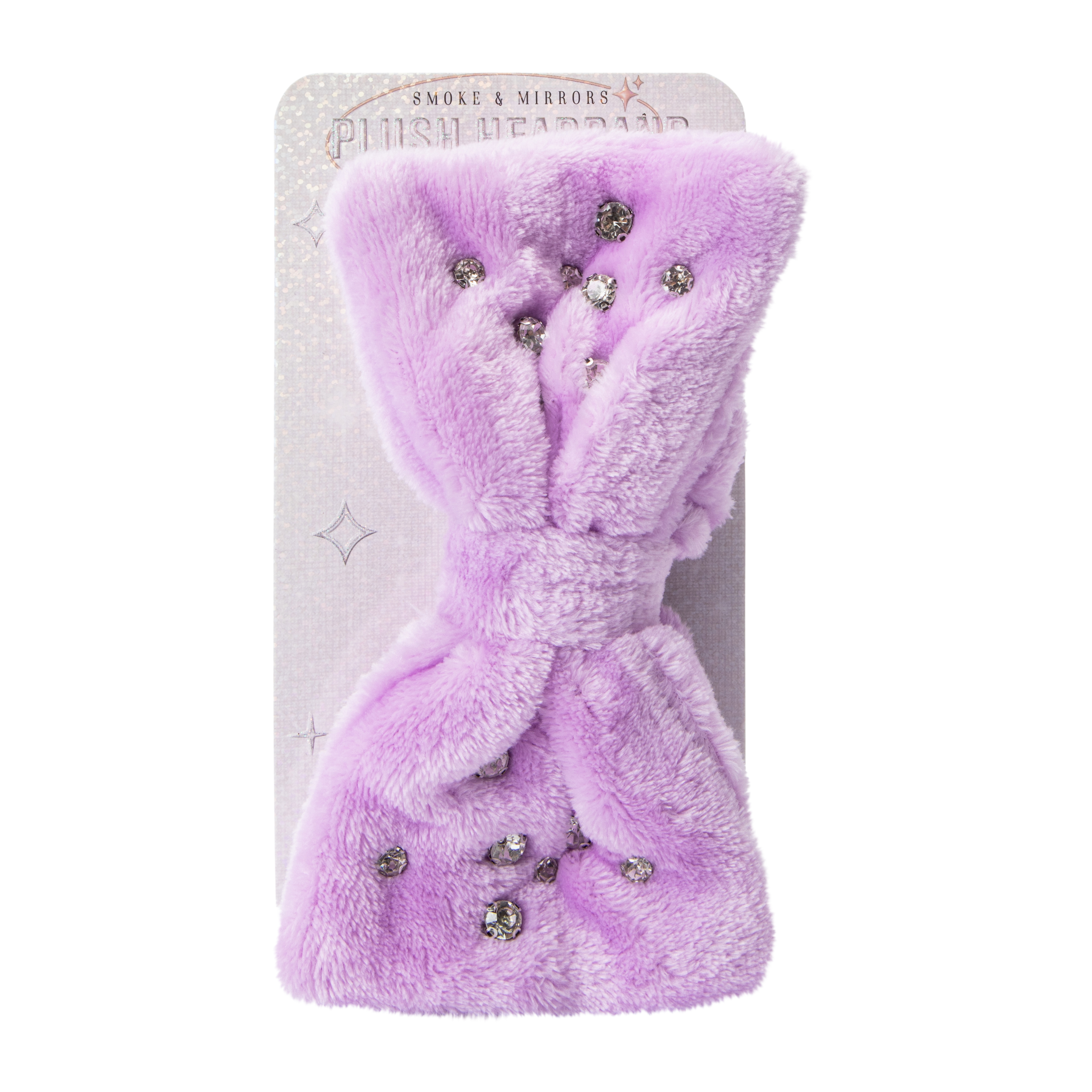 Purple Plush Spa Headband