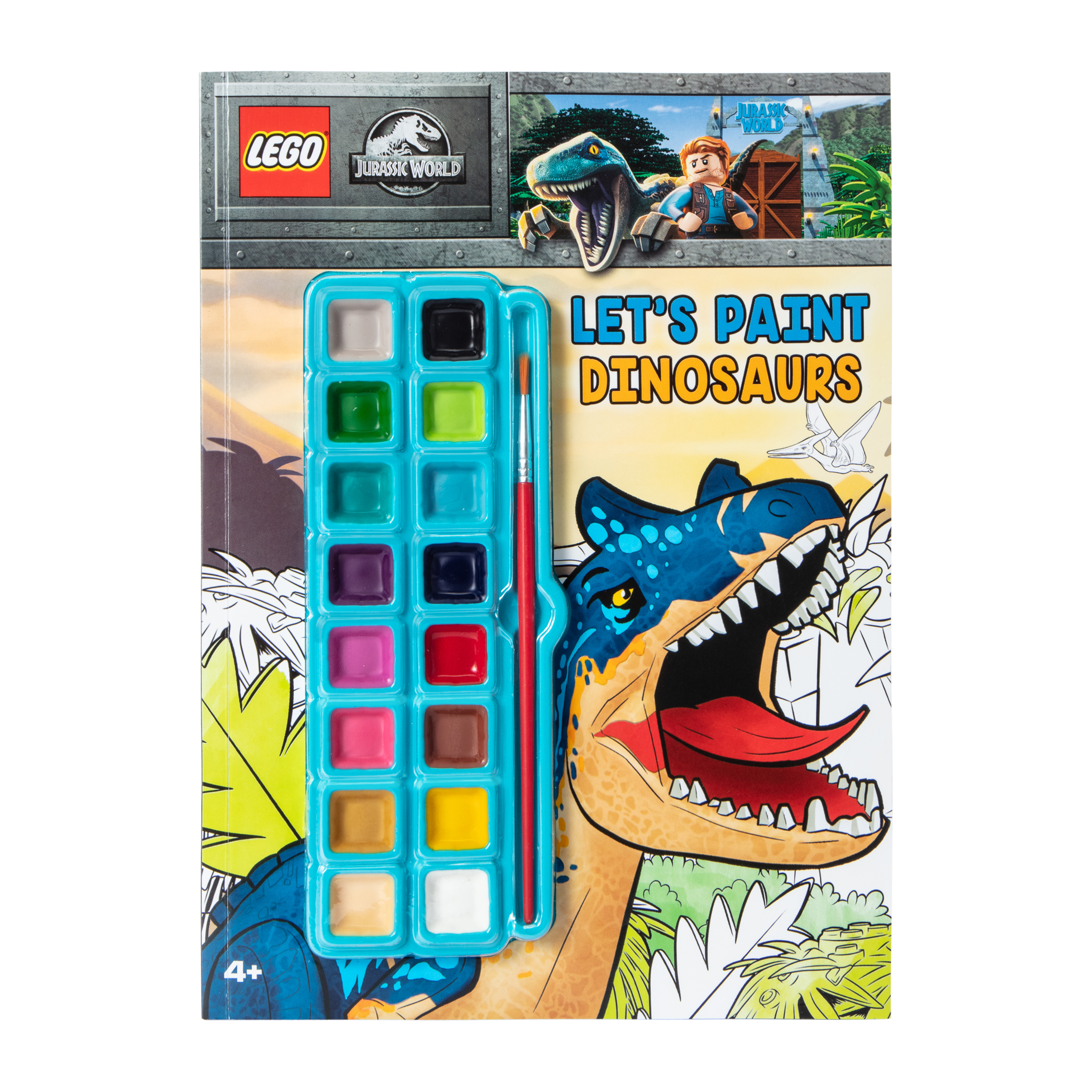 LEGO® Jurassic World Let's Paint Dinosaurs Set