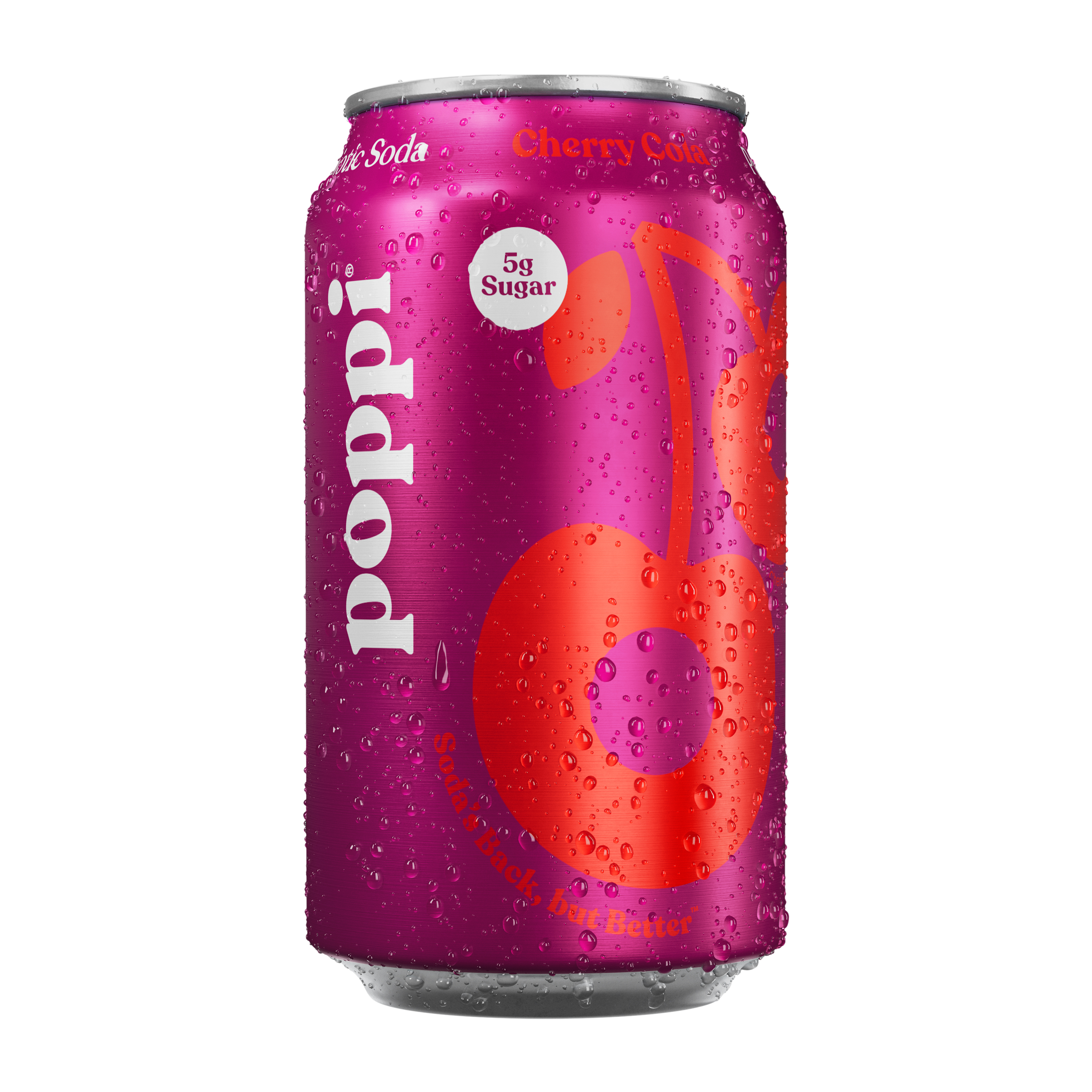 Poppi® Cherry Cola Soda 12oz