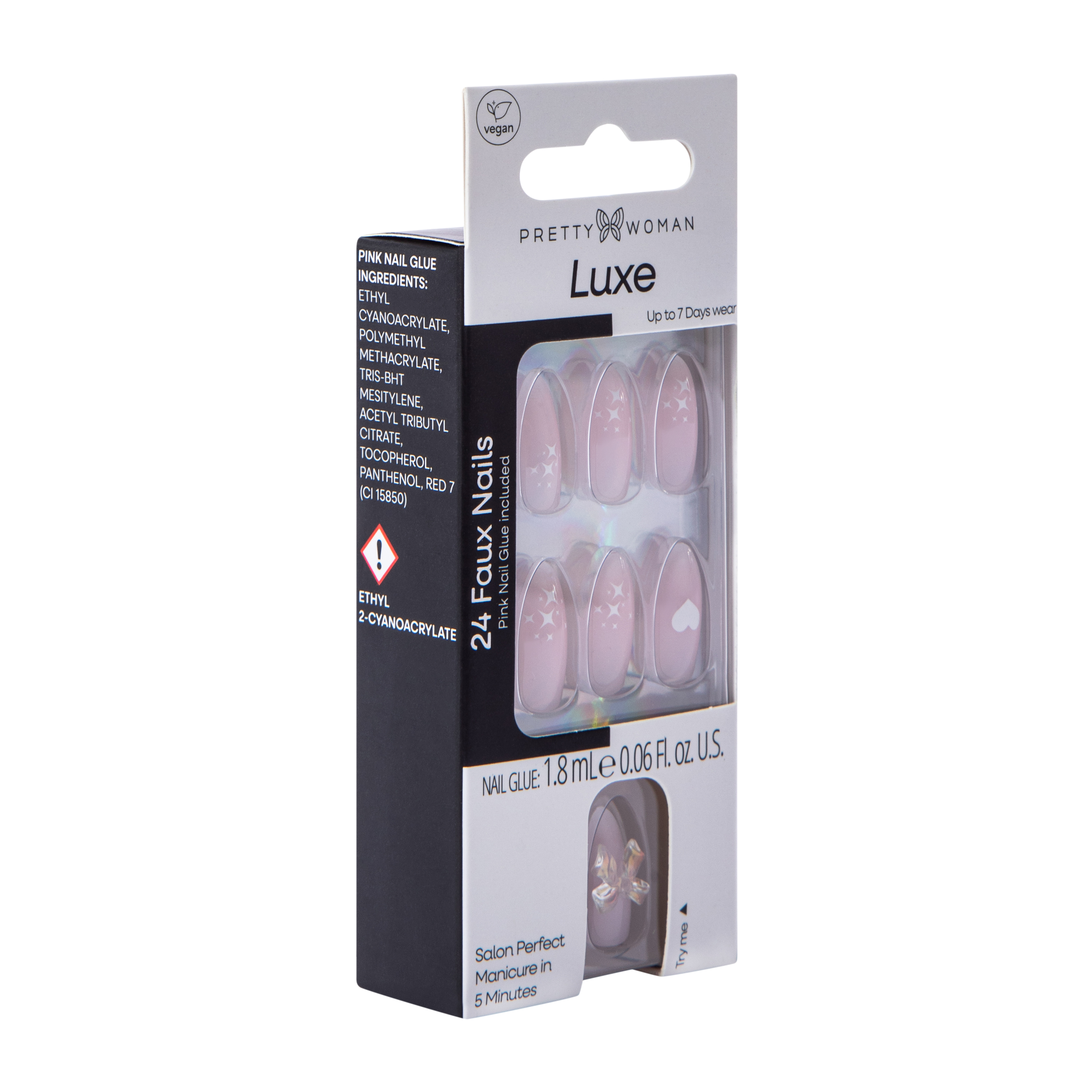 Pretty Woman Luxe Faux Nails Set 24-Count