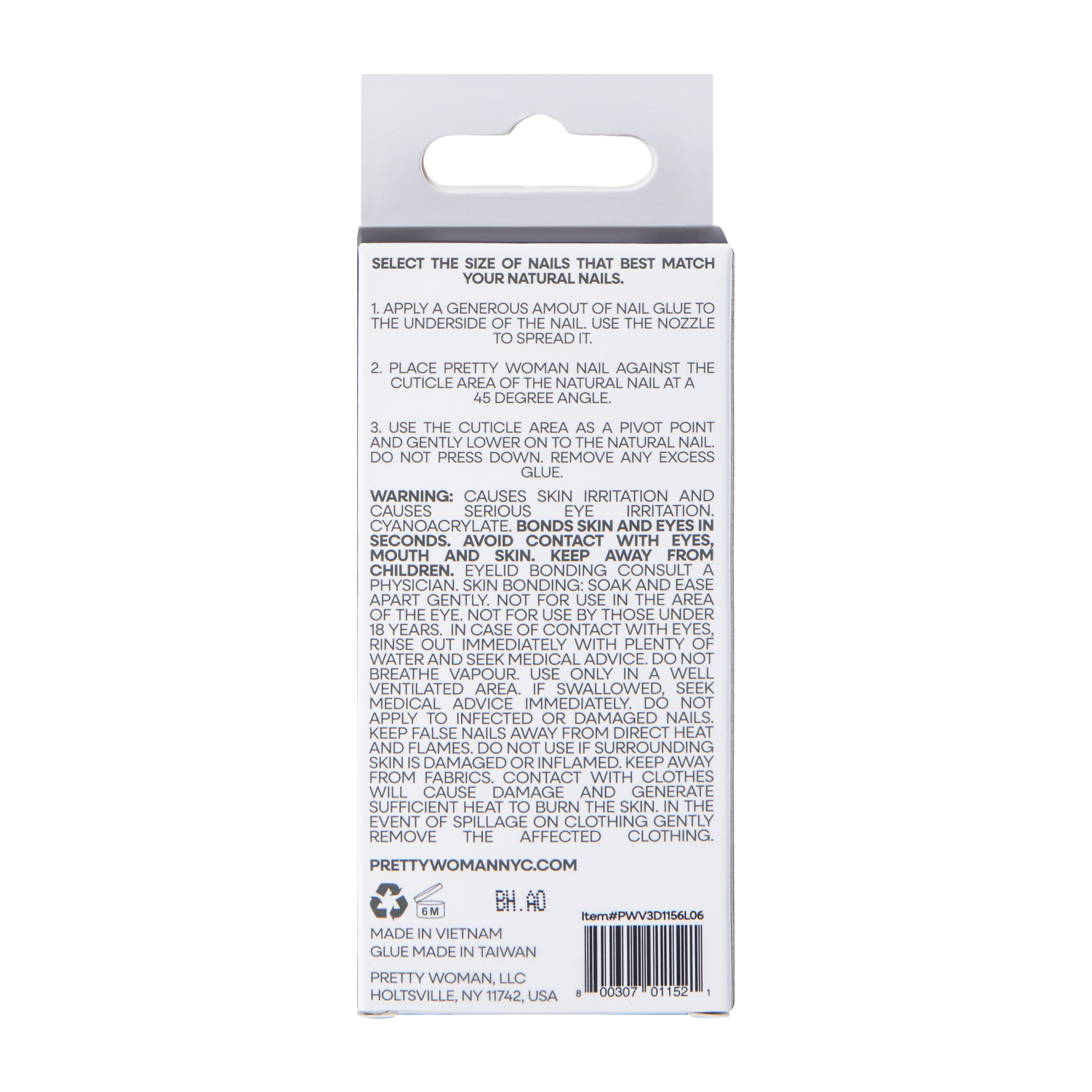 Pretty Woman Luxe Faux Nails Set 24-Count