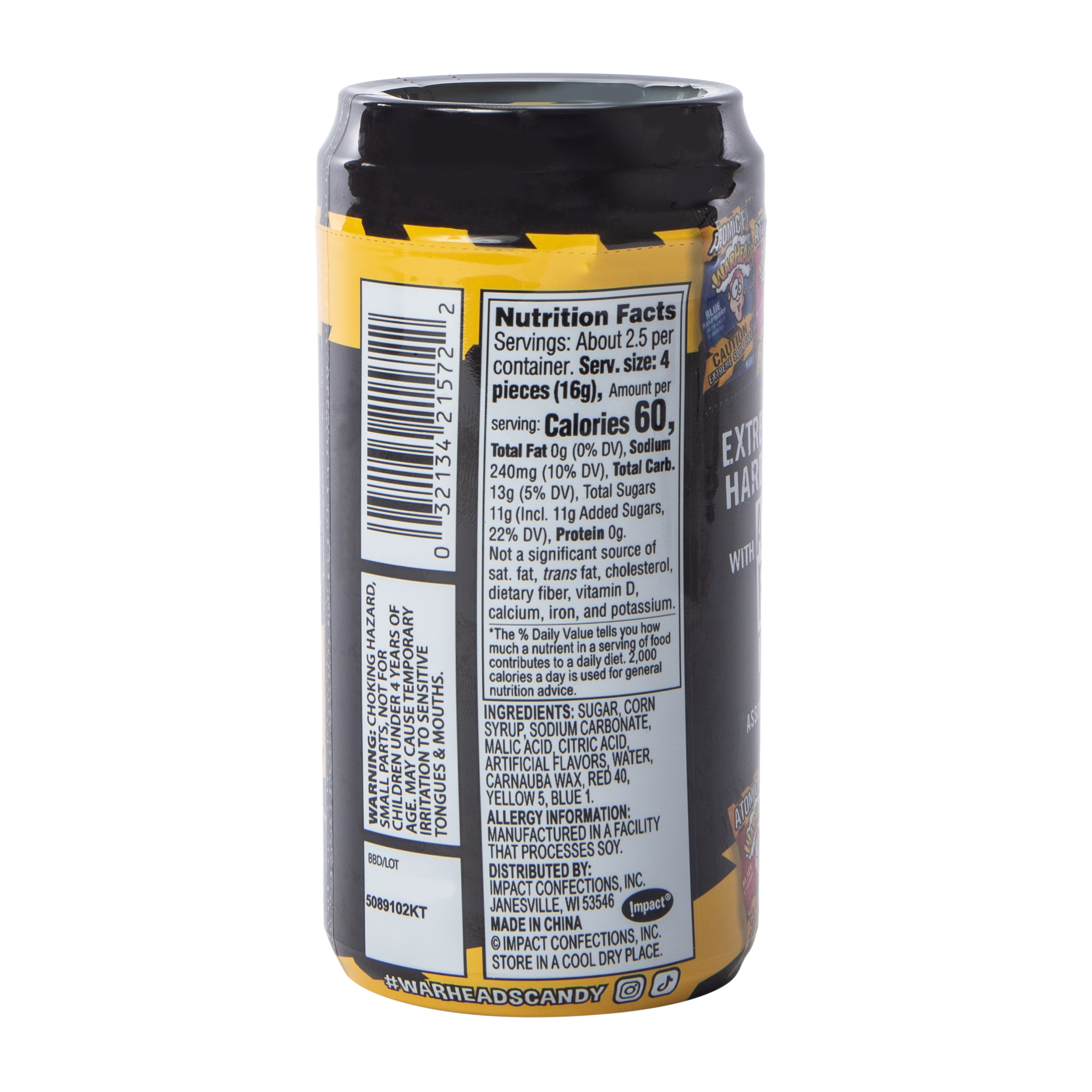 Warheads® Atomic Fizz Hard Candy 1.48oz