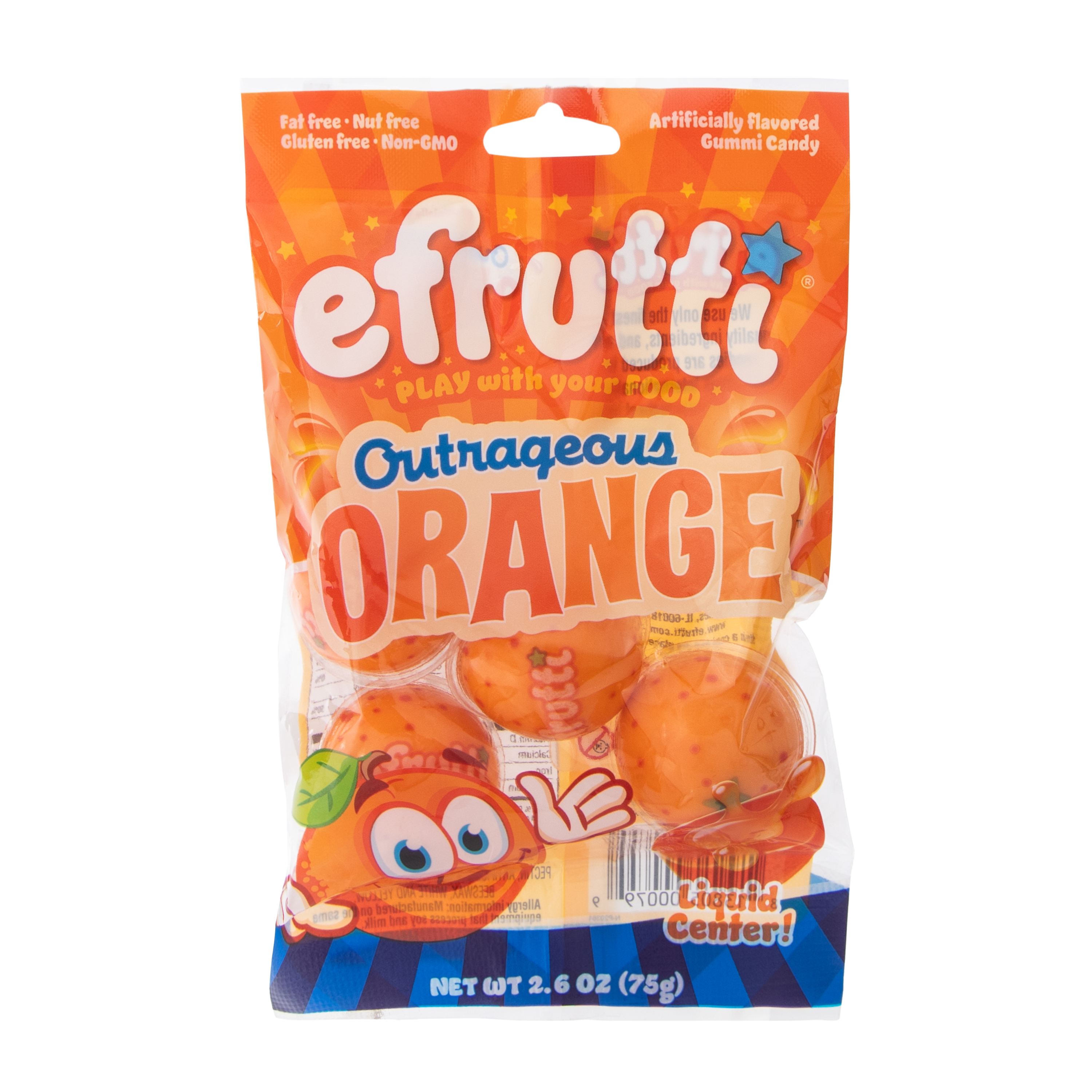 Efrutti® Outrageous Orange Gummi Candy 2.6oz