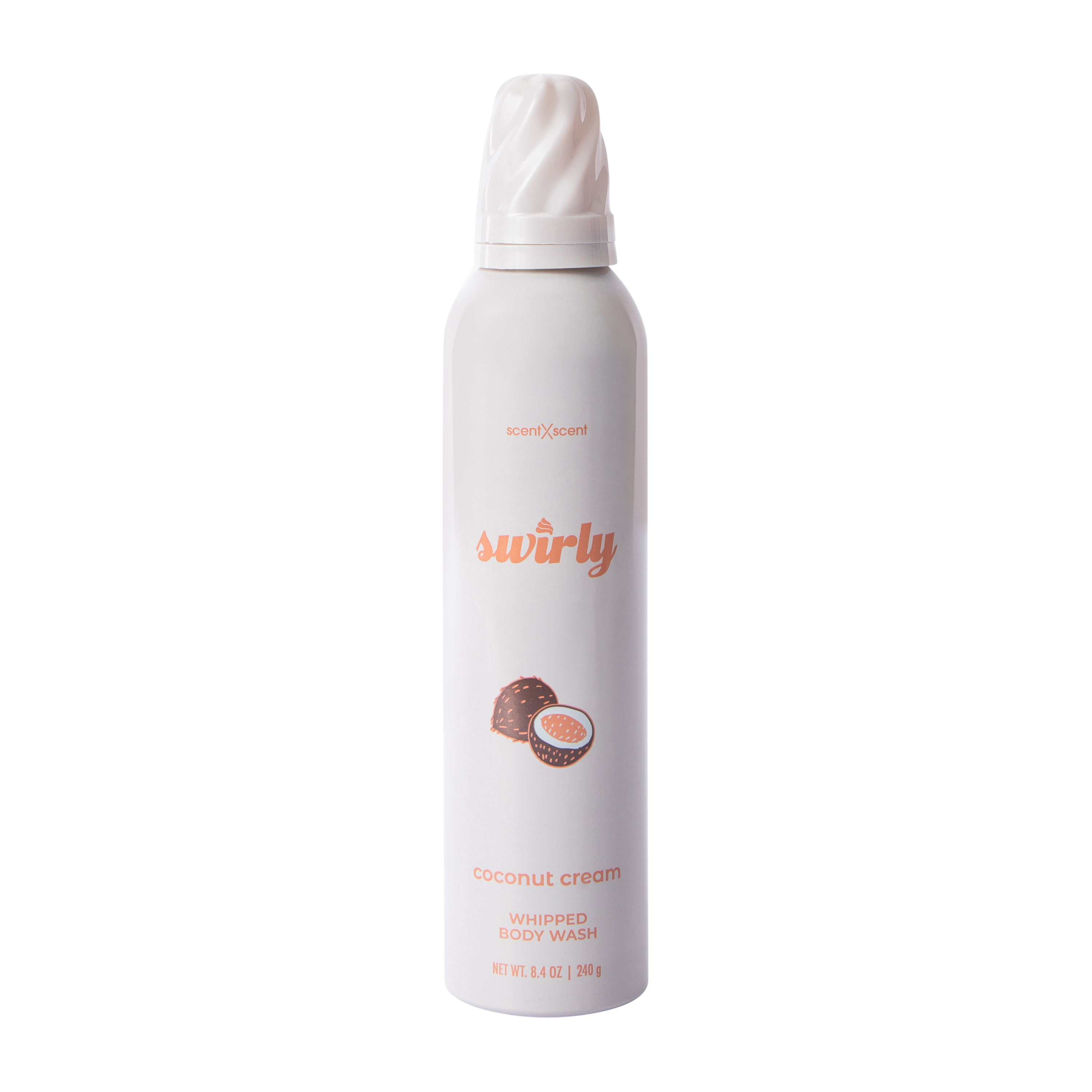 Swirly Coconut Cream Whipped Body Wash 8.4oz