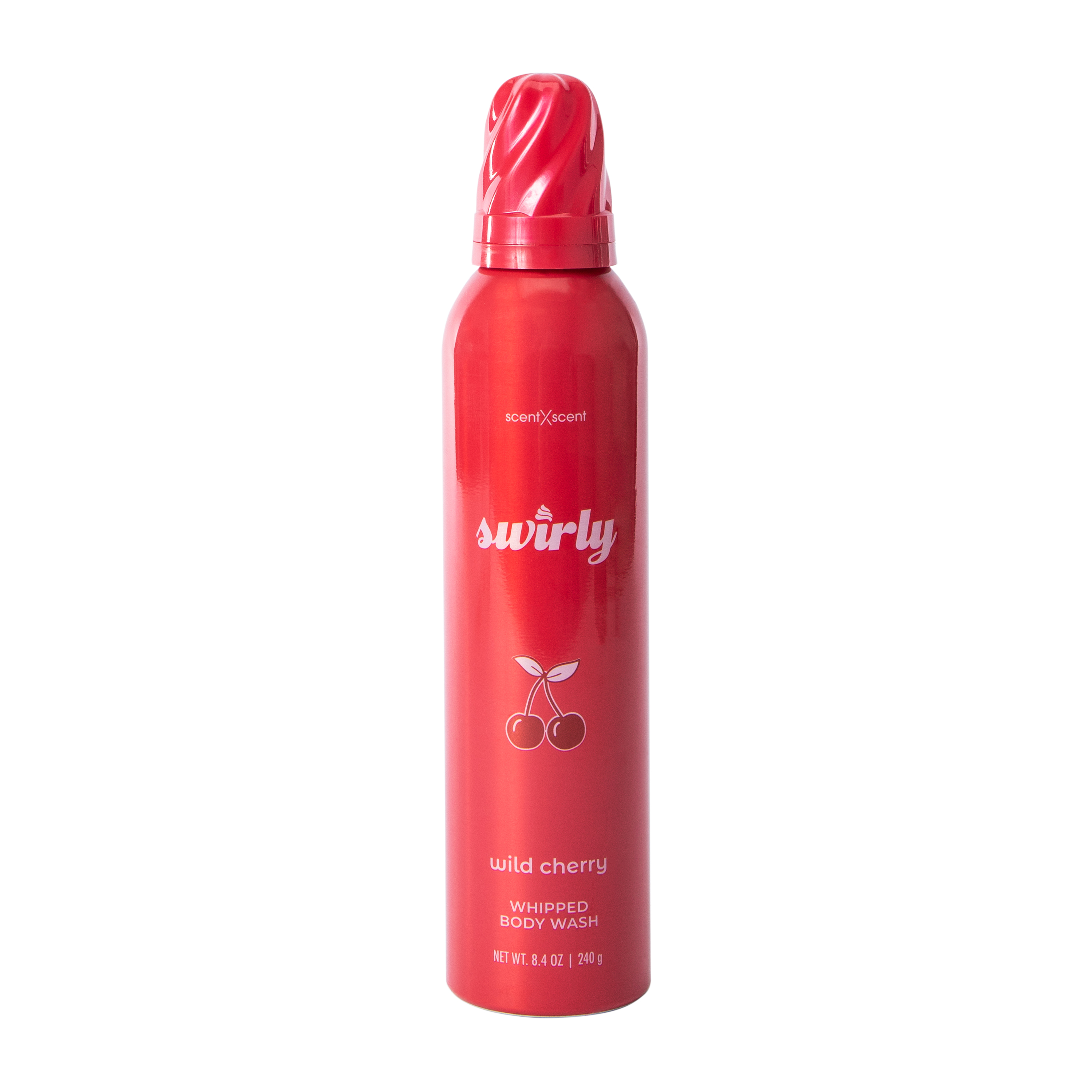 Swirly Wild Cherry Whipped Body Wash 8.4oz