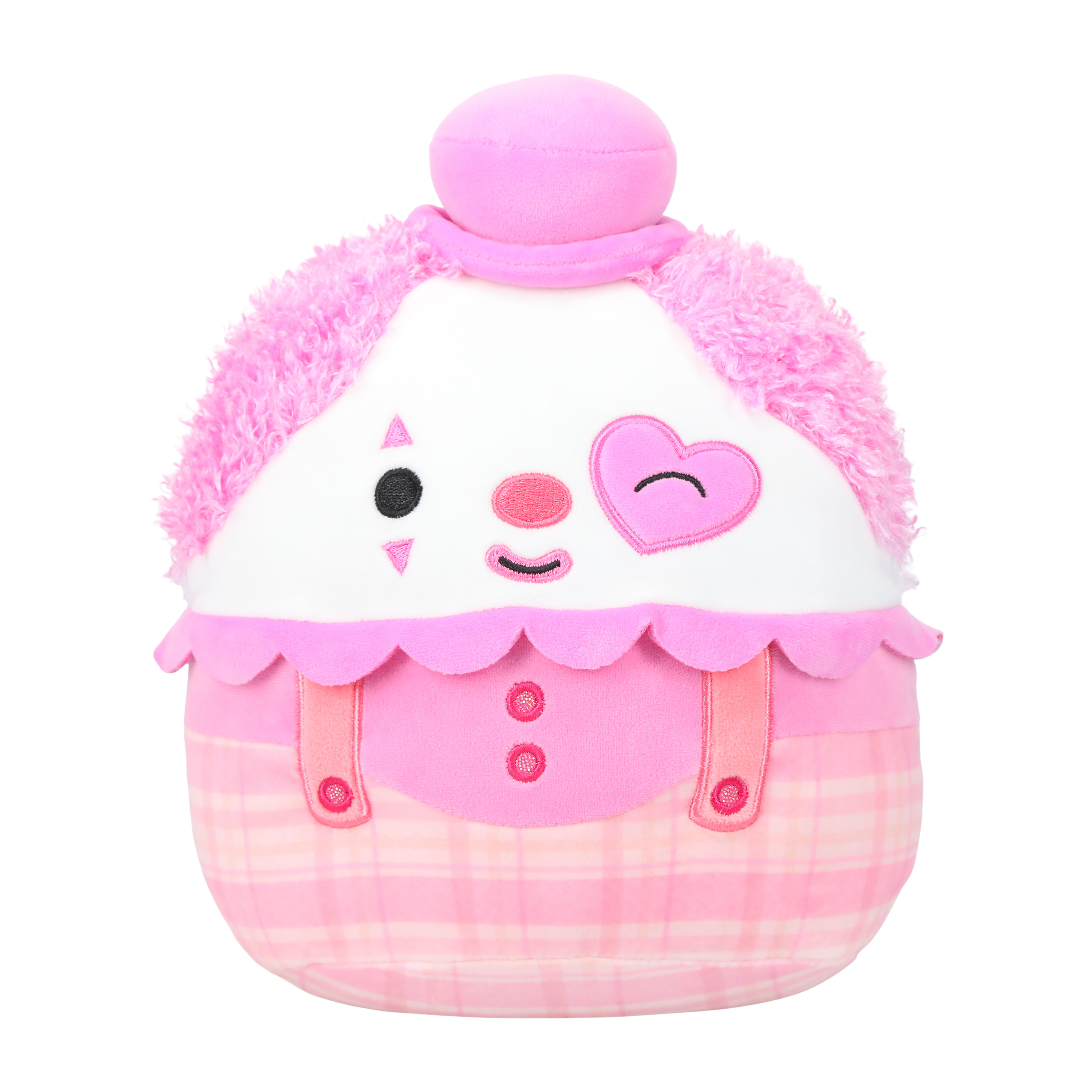 Squishmallows Payaso Rosado Suavecito Pa San Valentin El Regalo Ideal 2