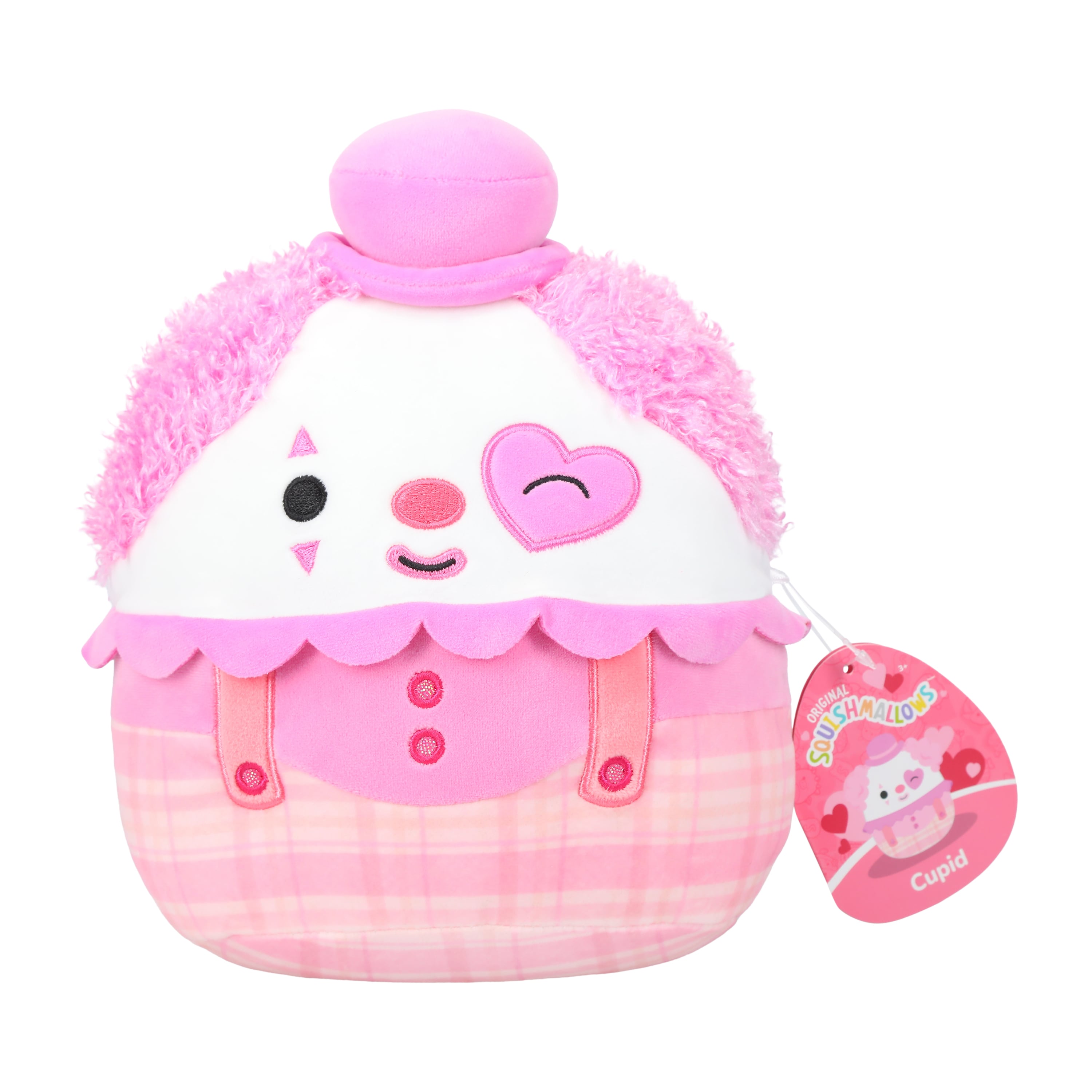 Squishmallows Payaso Rosado Suavecito Pa San Valentin El Regalo Ideal 5