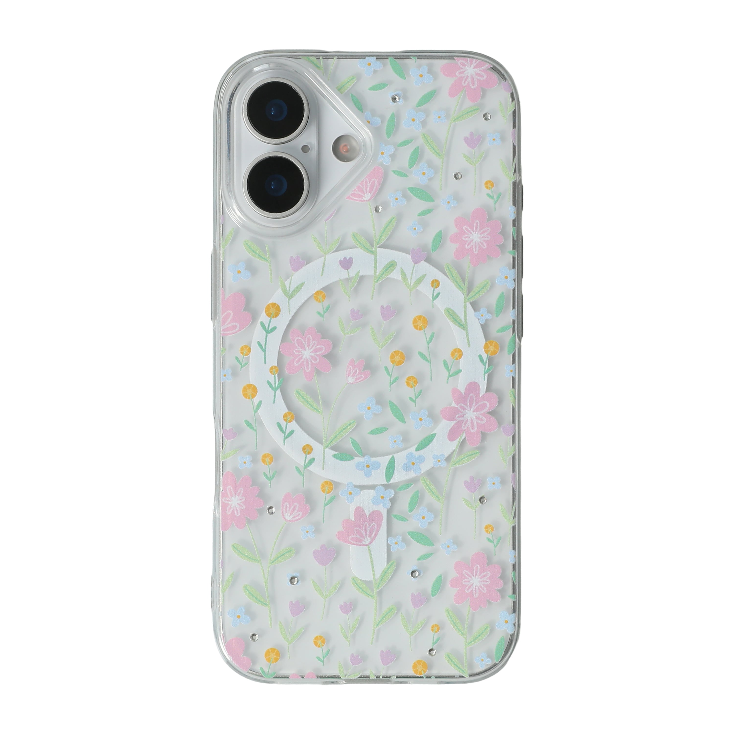 Case iPhone 17 Cristal Magsafe Proteccion Clara y Estilo Brillante 2