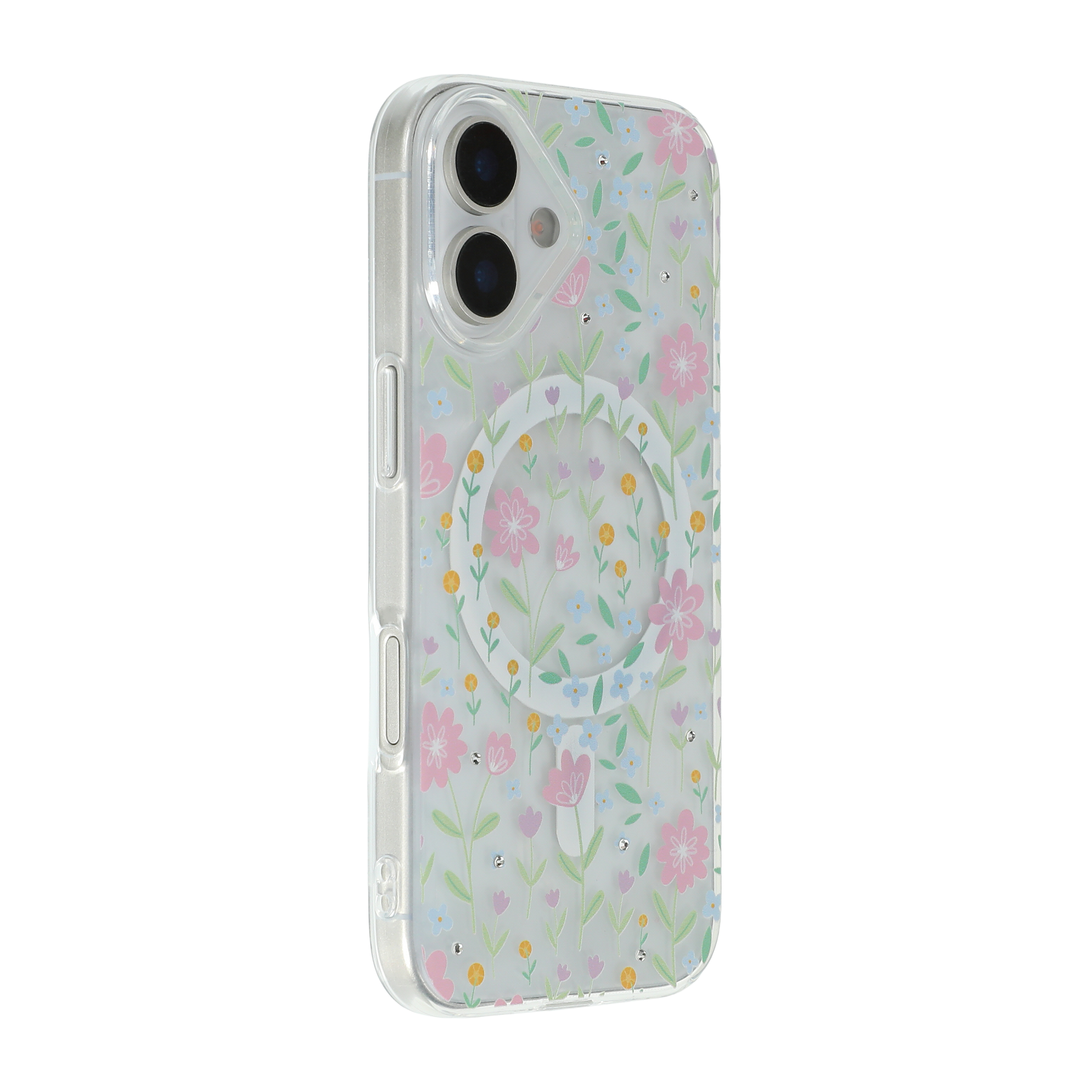 Case iPhone 17 Cristal Magsafe Proteccion Clara y Estilo Brillante 3