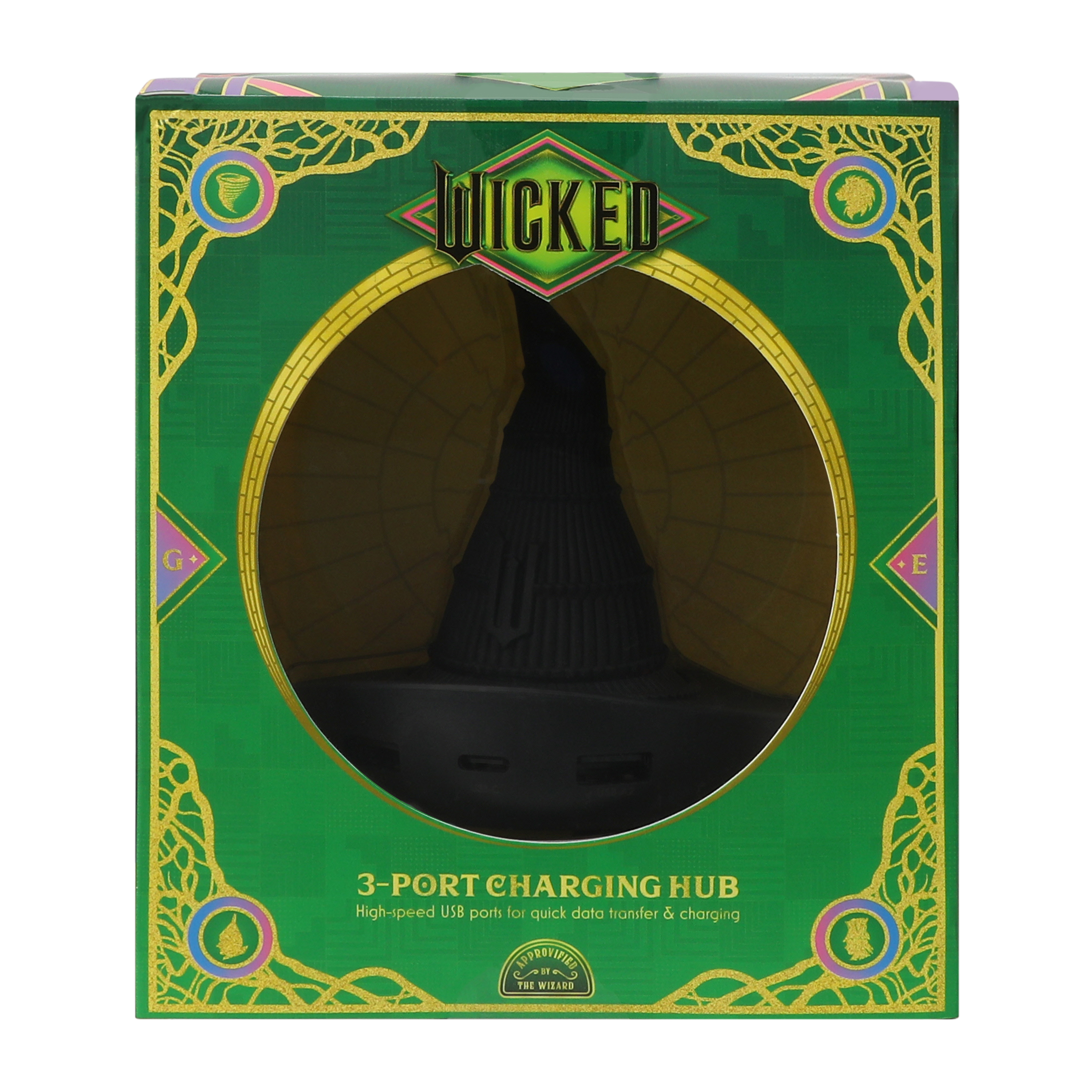 Wicked Witch Hat Charging Hub 3-Port