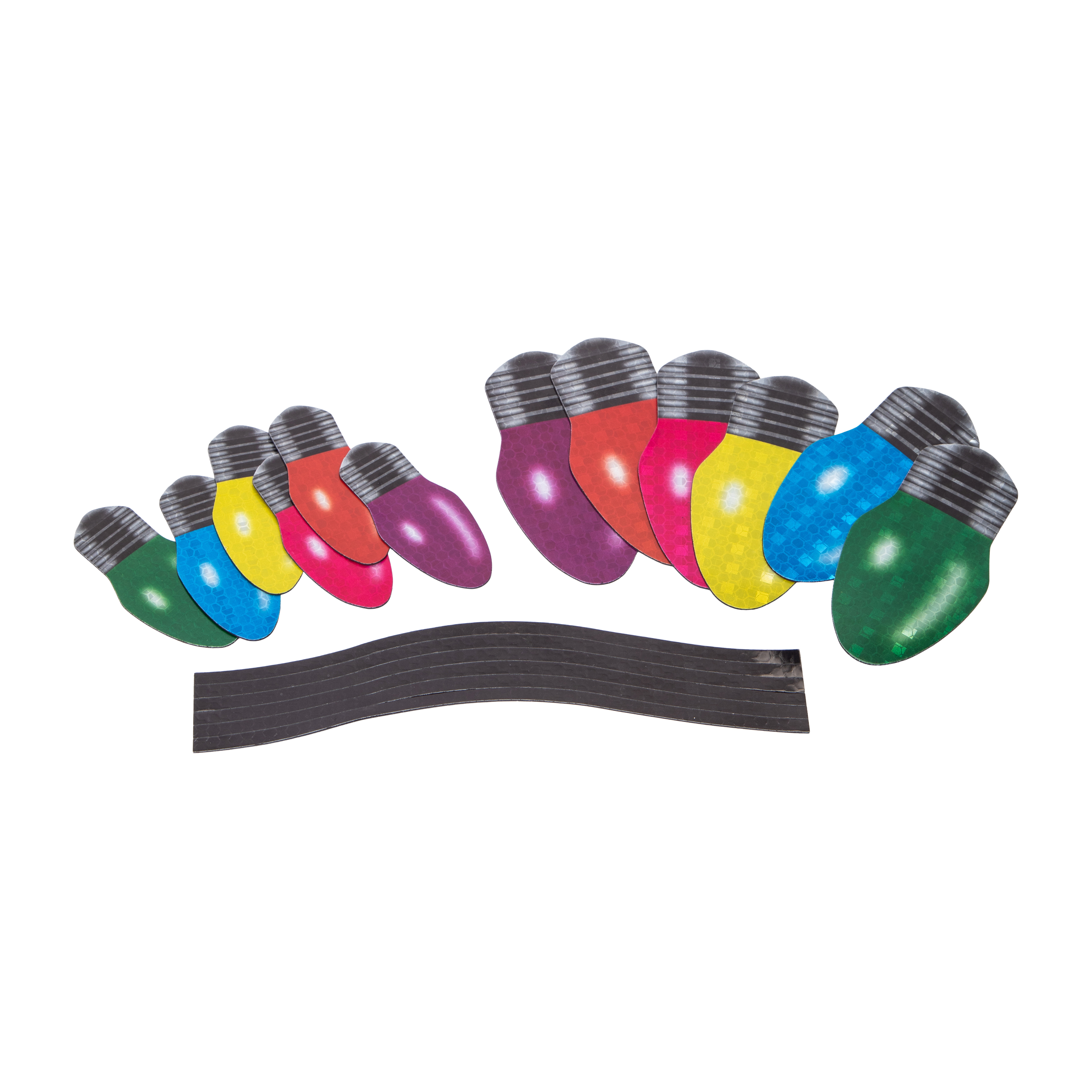 Christmas Snow Cool Car String Light Magnets Set