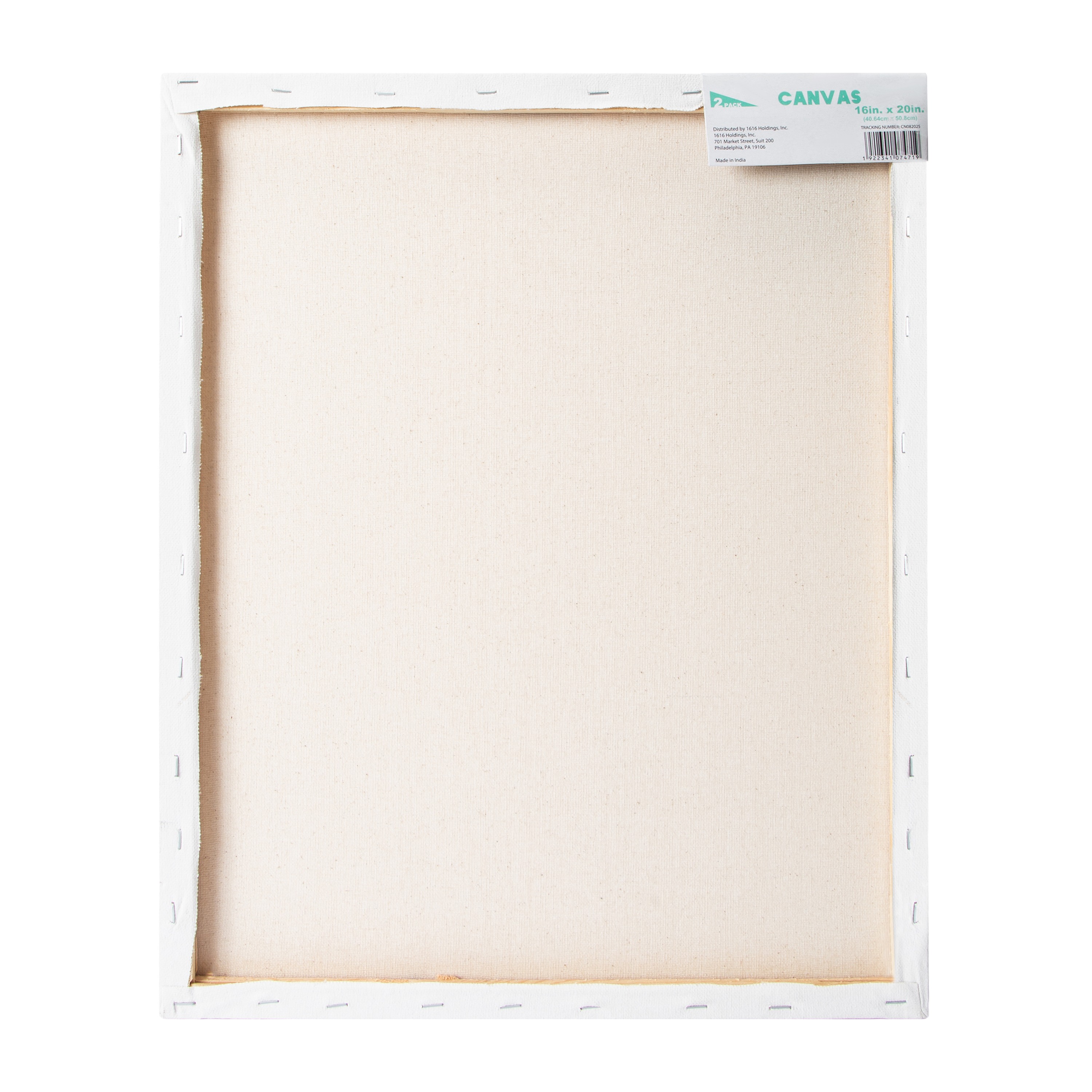 16in x 20in Stretched Canvas 2-Count