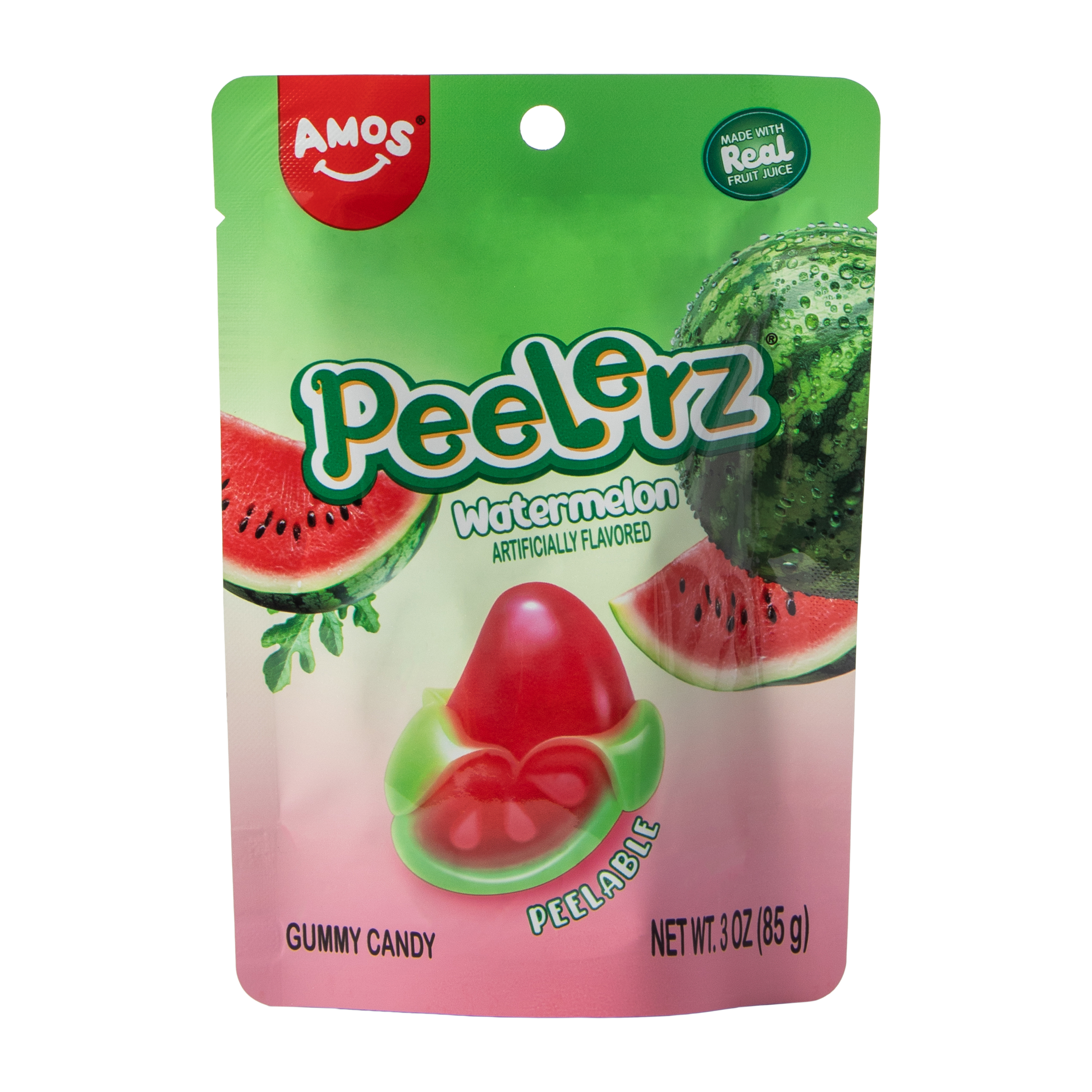 Peelerz® Watermelon Gummy Candy 3oz
