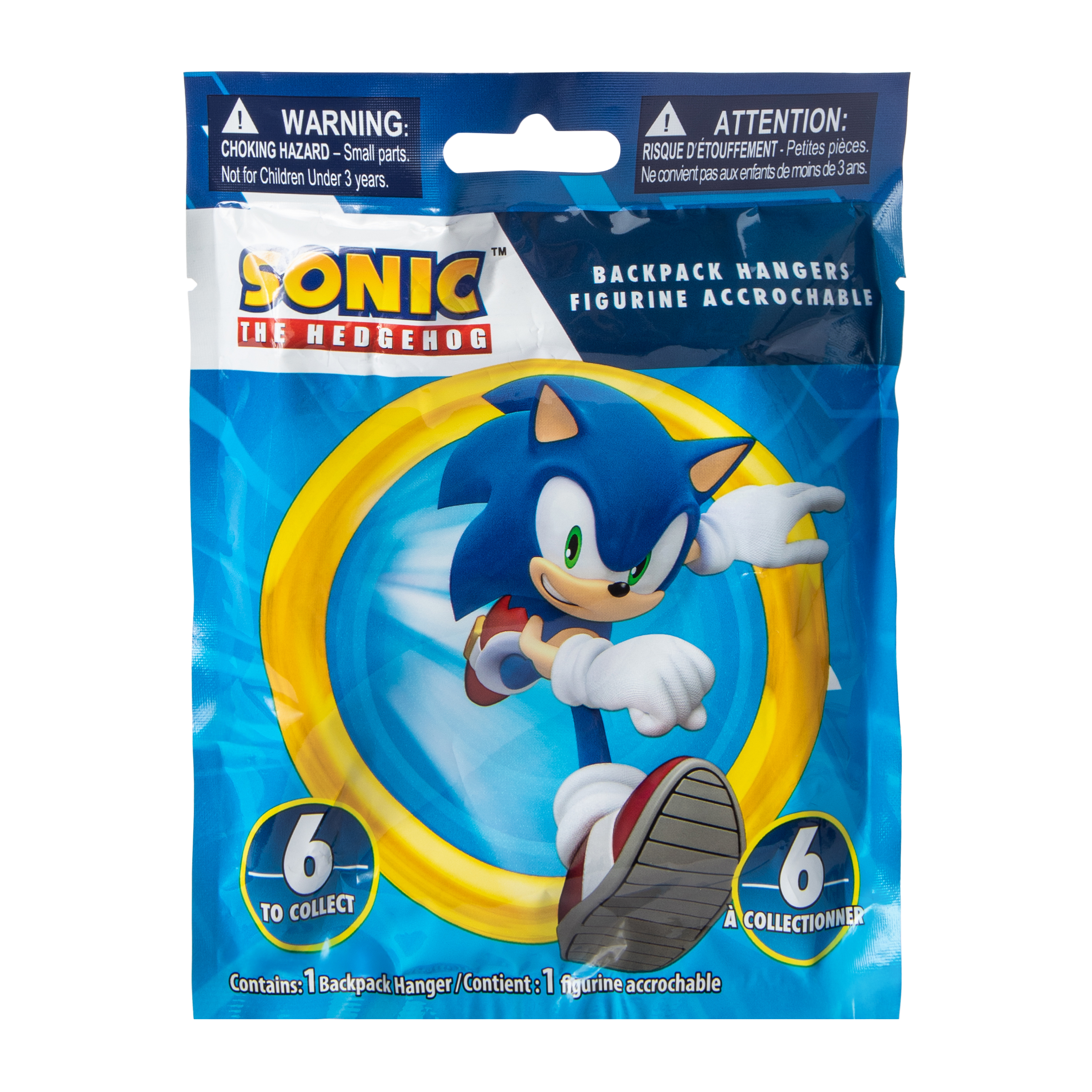 Sonic The Hedgehog™ Backpack Hangers (Styles May Vary)