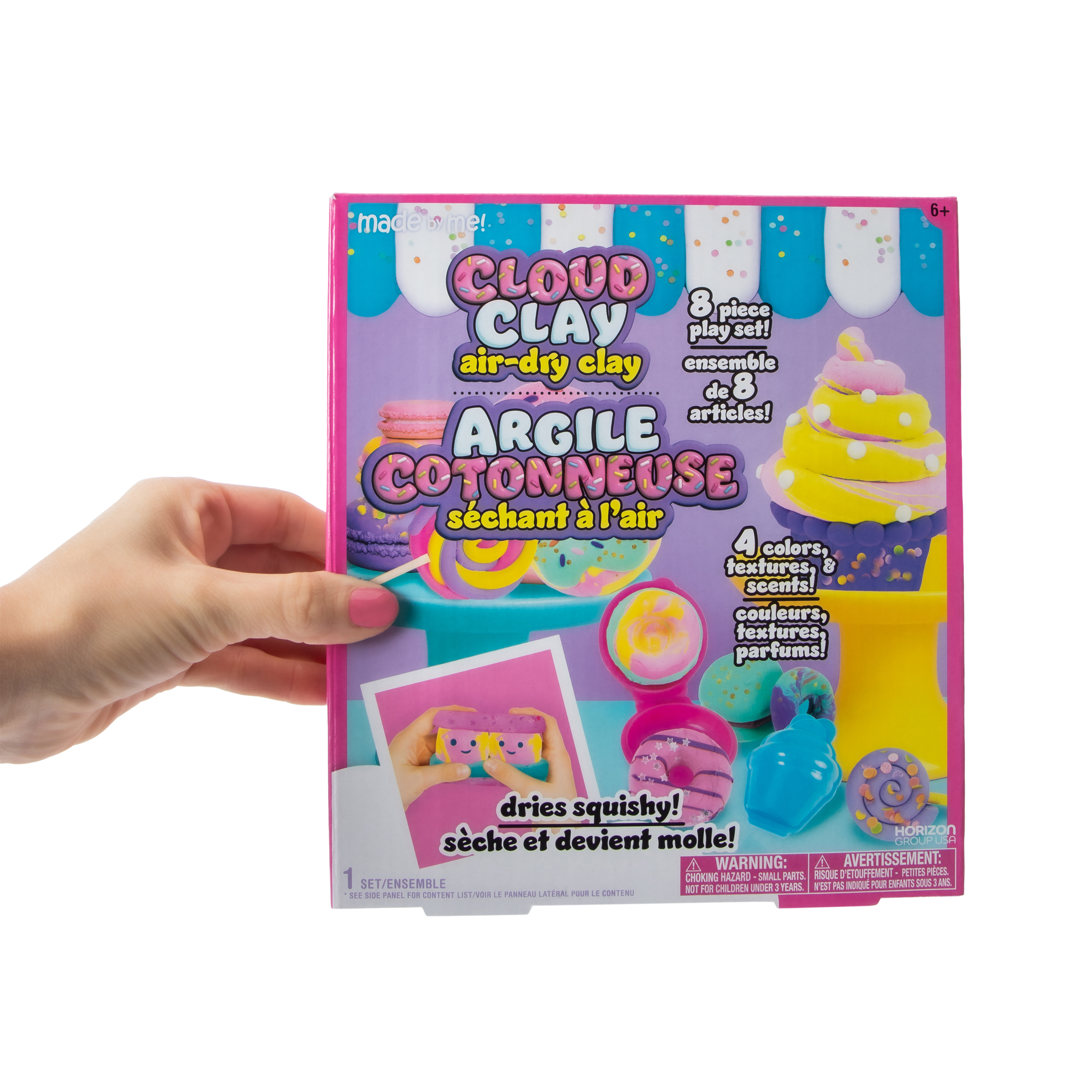 Made By Me® Cloud Clay Air-Dry Clay Play Set 8-Pc