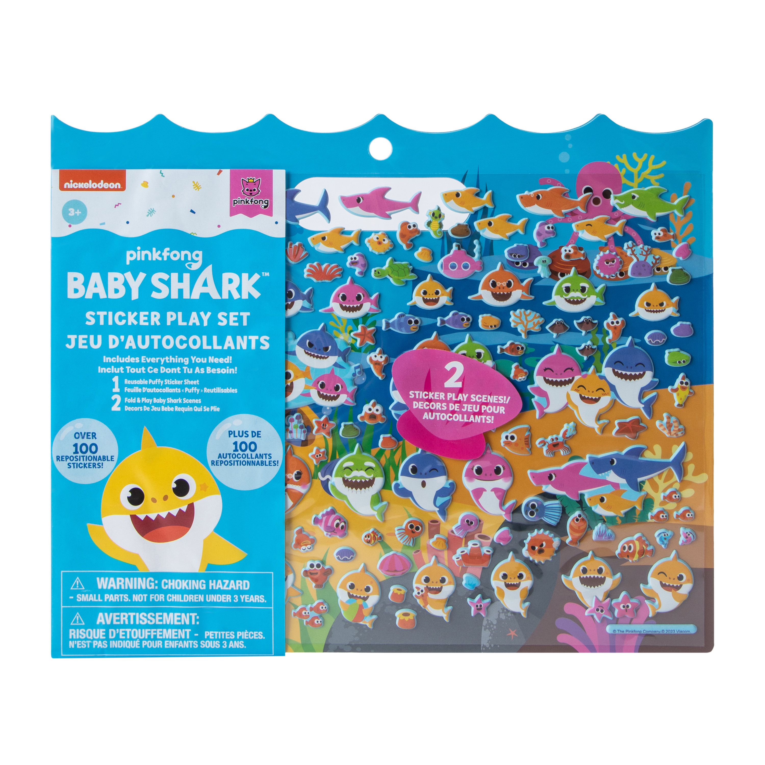 Nickelodeon™ Pinkfong Baby Shark™ Sticker Play Set