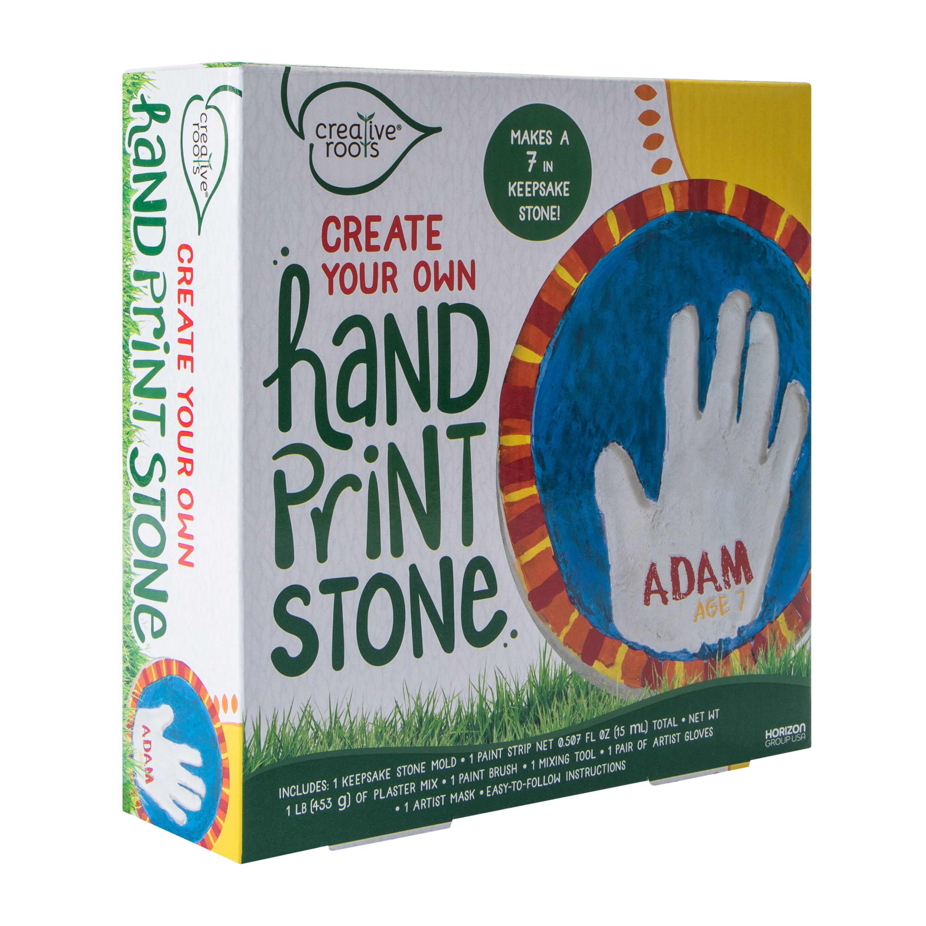 Creative Roots® Create Your Own Hand Print Stone