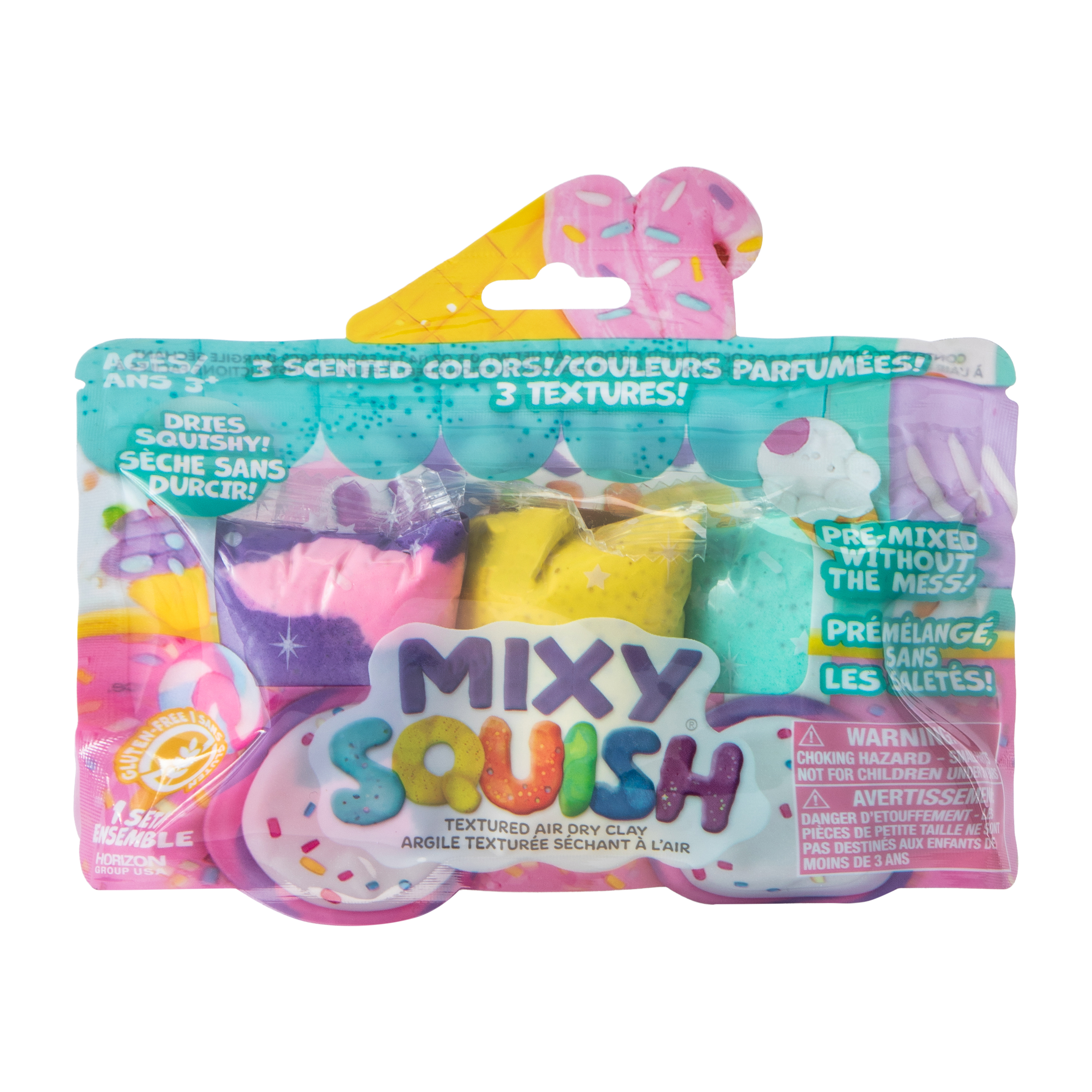 Mixy Squish® Textured Air Dry Clay Set