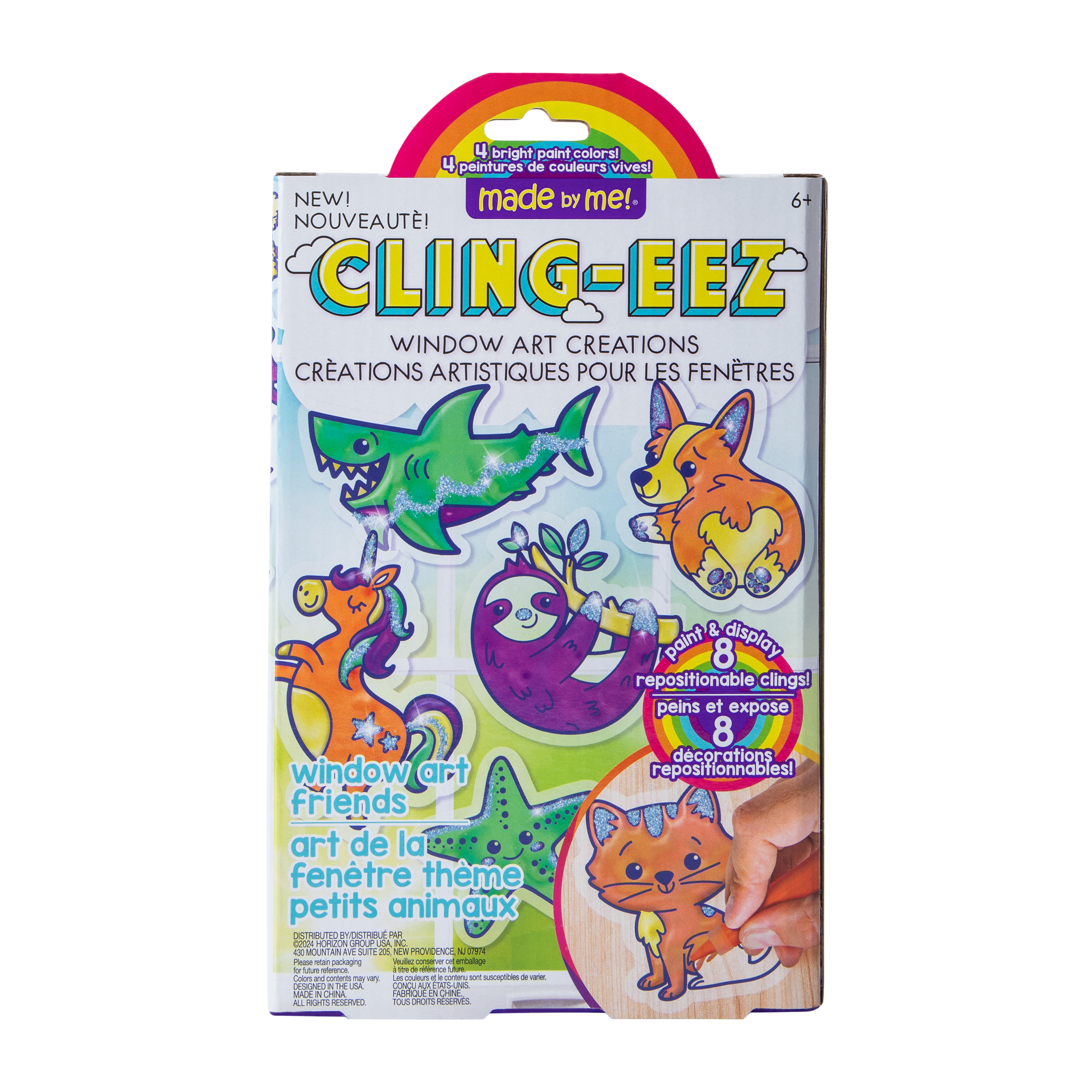 Made By Me® Cling-Eez™ Window Art Creation Set