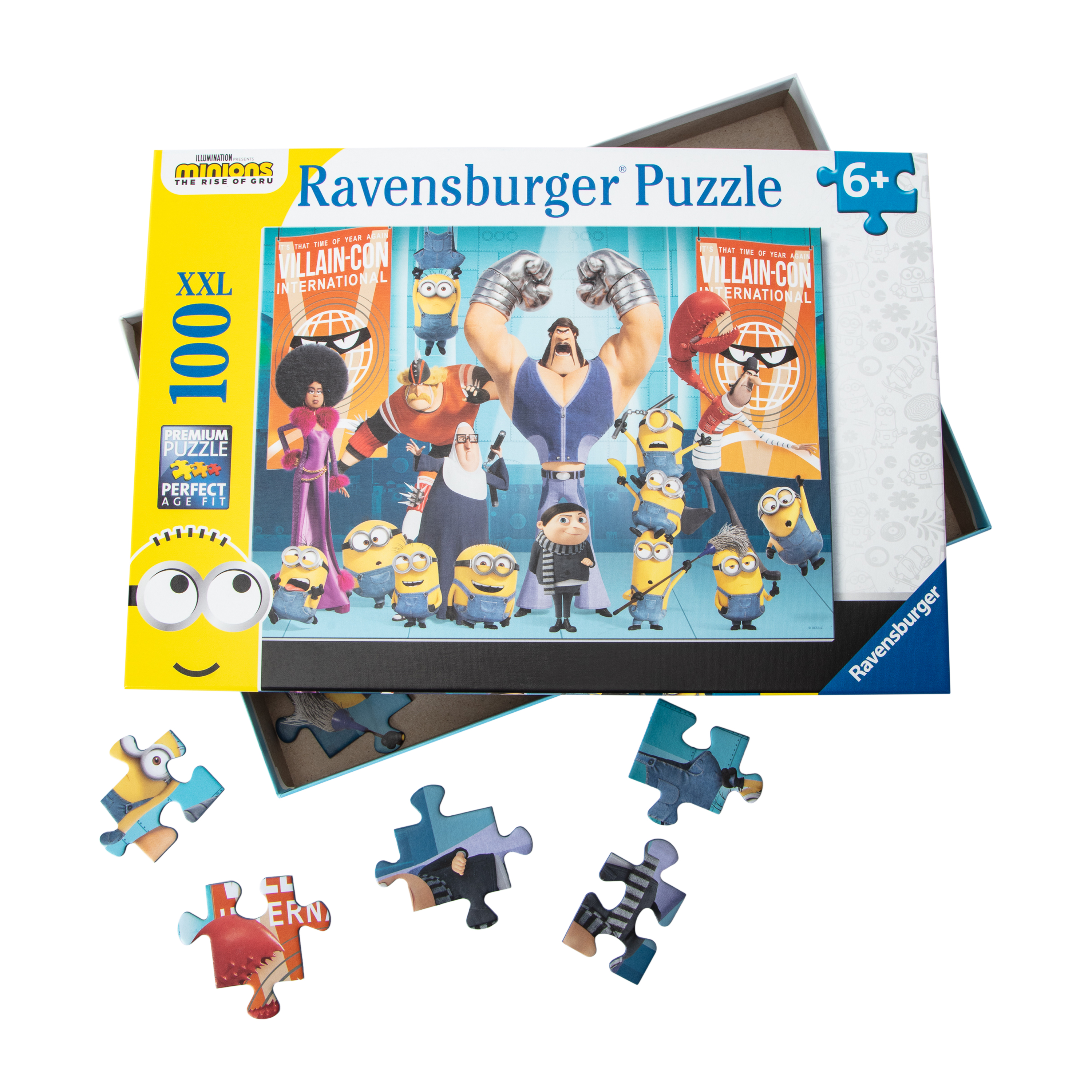 Minions The Rise of Gru Ravensburger® Puzzle 100-Count