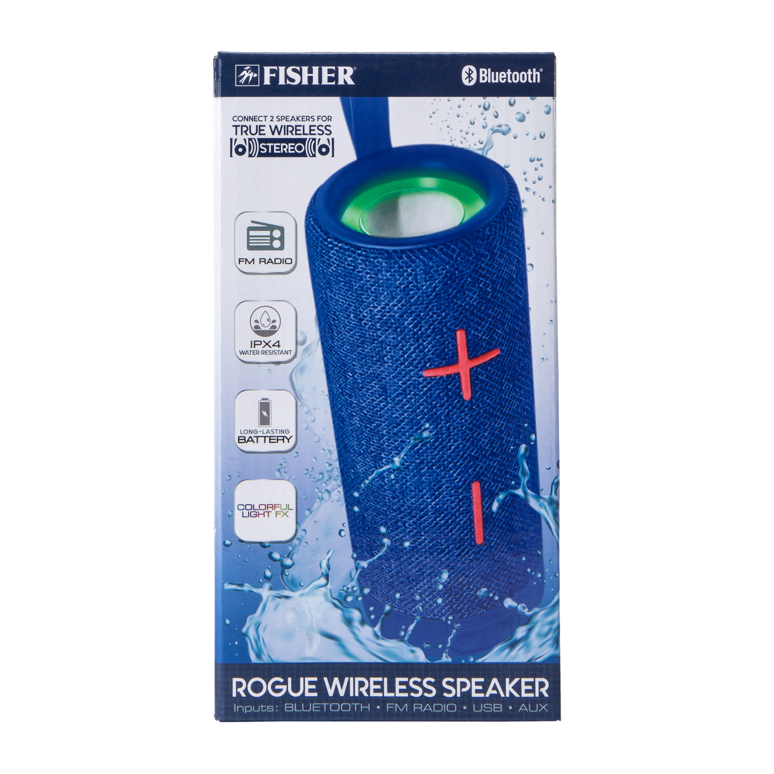 Fisher Bluetooth® Fabric Speaker