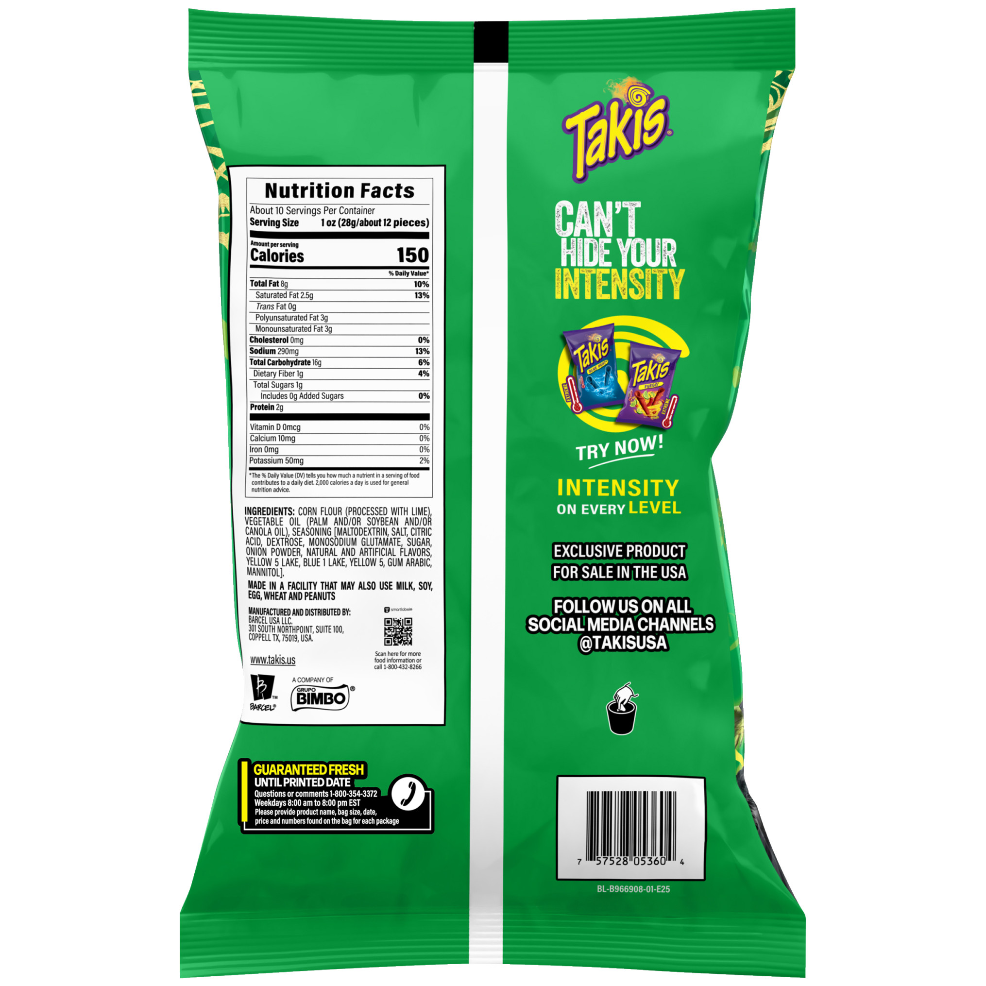 Wicked Takis® Emerald Heat 9.9oz