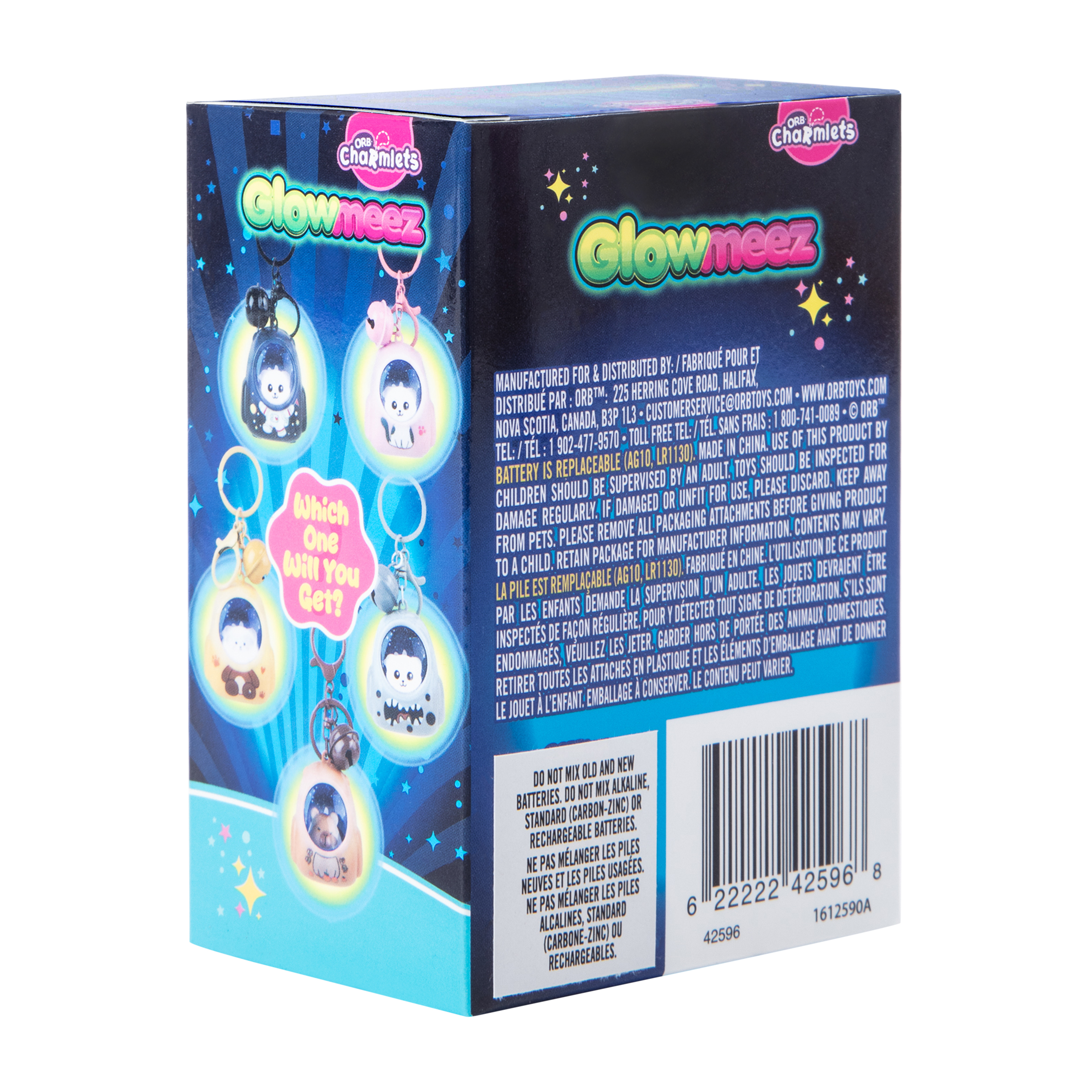 ORB Charmlets Glowmeez Toy