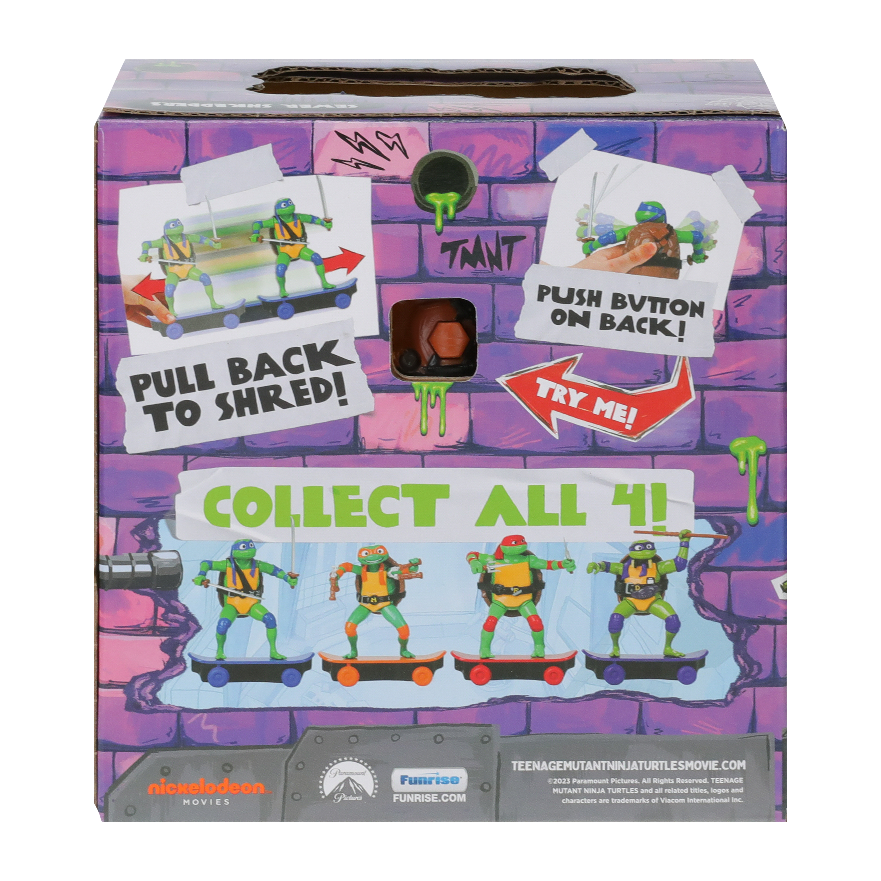 Nickelodeon Teenage Mutant Ninja Turtles Mutant Mayhem Sewer Shredders Leo Toy